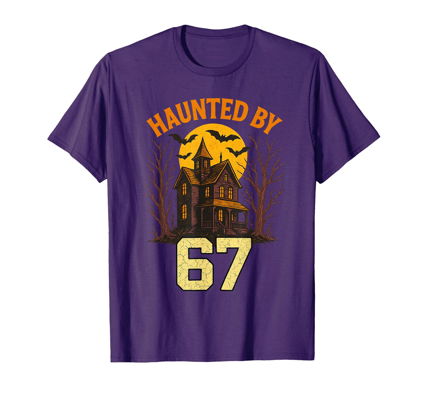 67 Meme Trendy Halloween Funny Six Seven Gen Alpha Teen Boys T-Shirt
