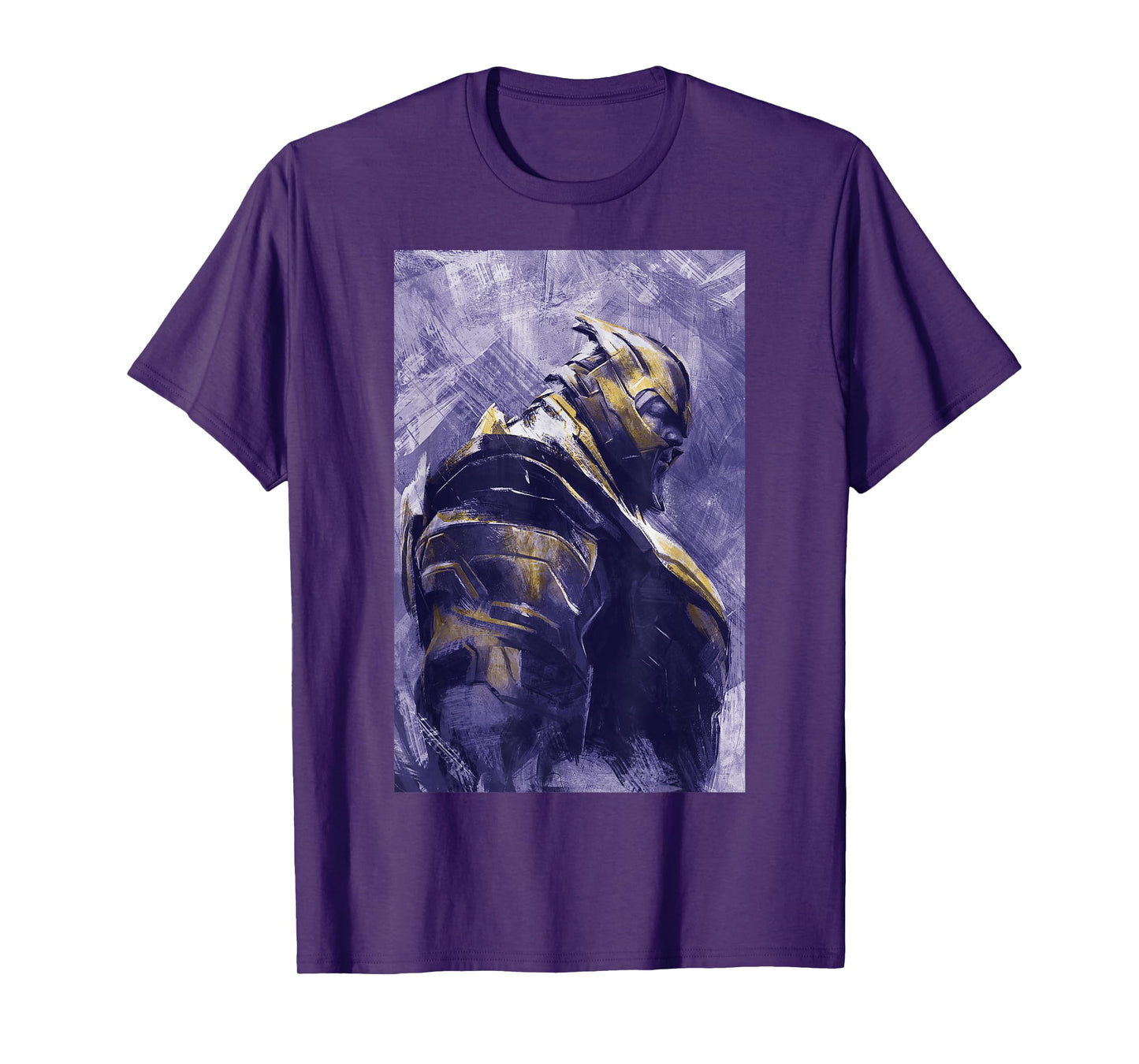 Marvel Avengers Endgame Thanos Painting Graphic T-Shirt T-Shirt