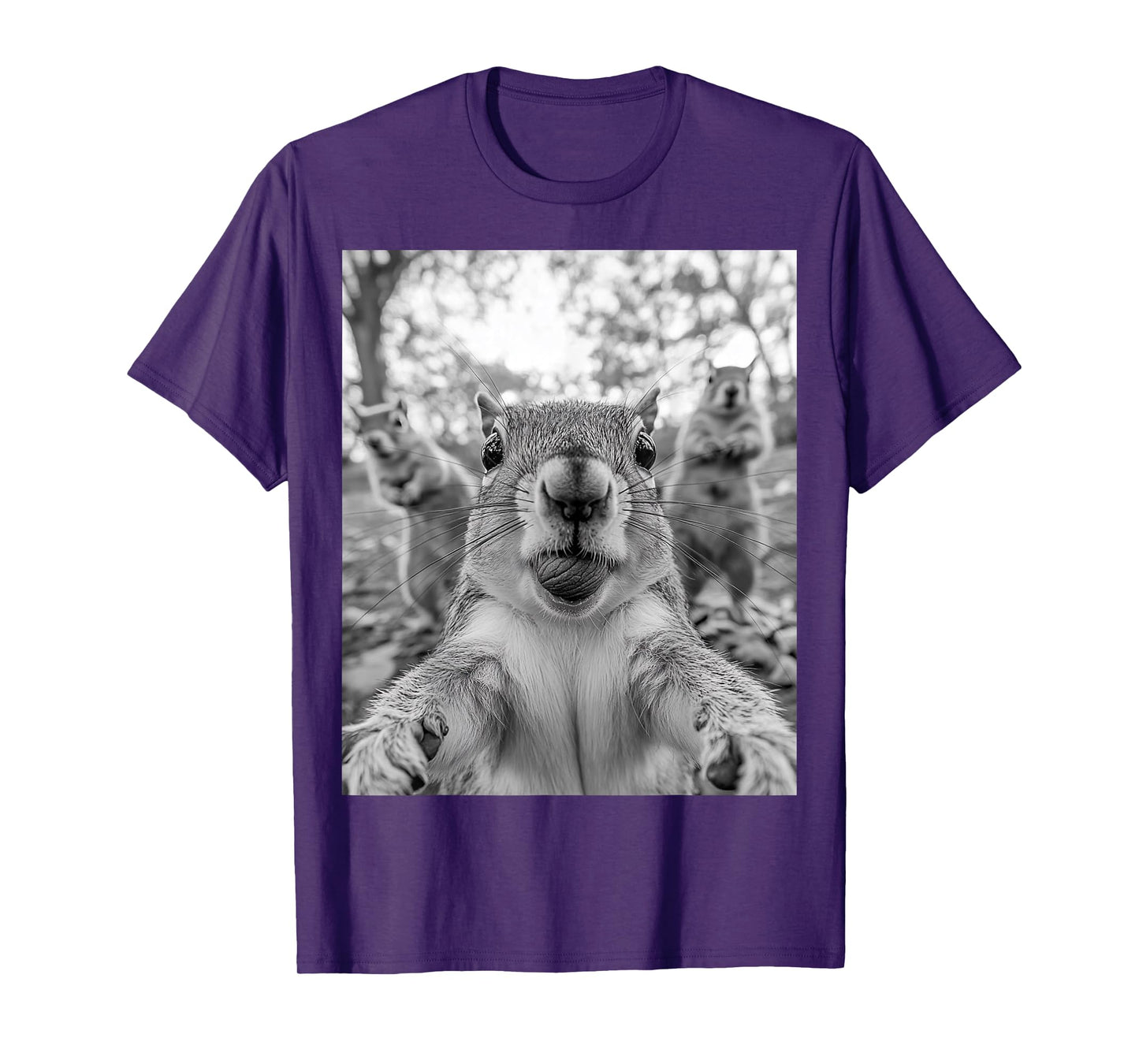 Cute Squirrel Selfie T-Shirt