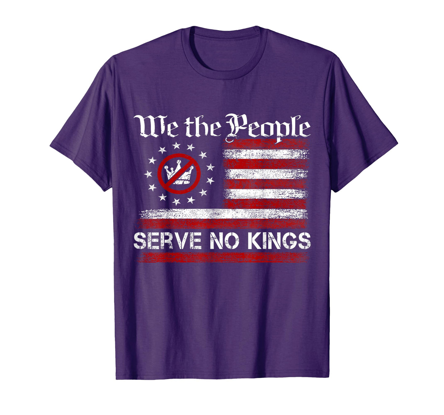 We The People Serve No Kings Shirt T-Shirt
