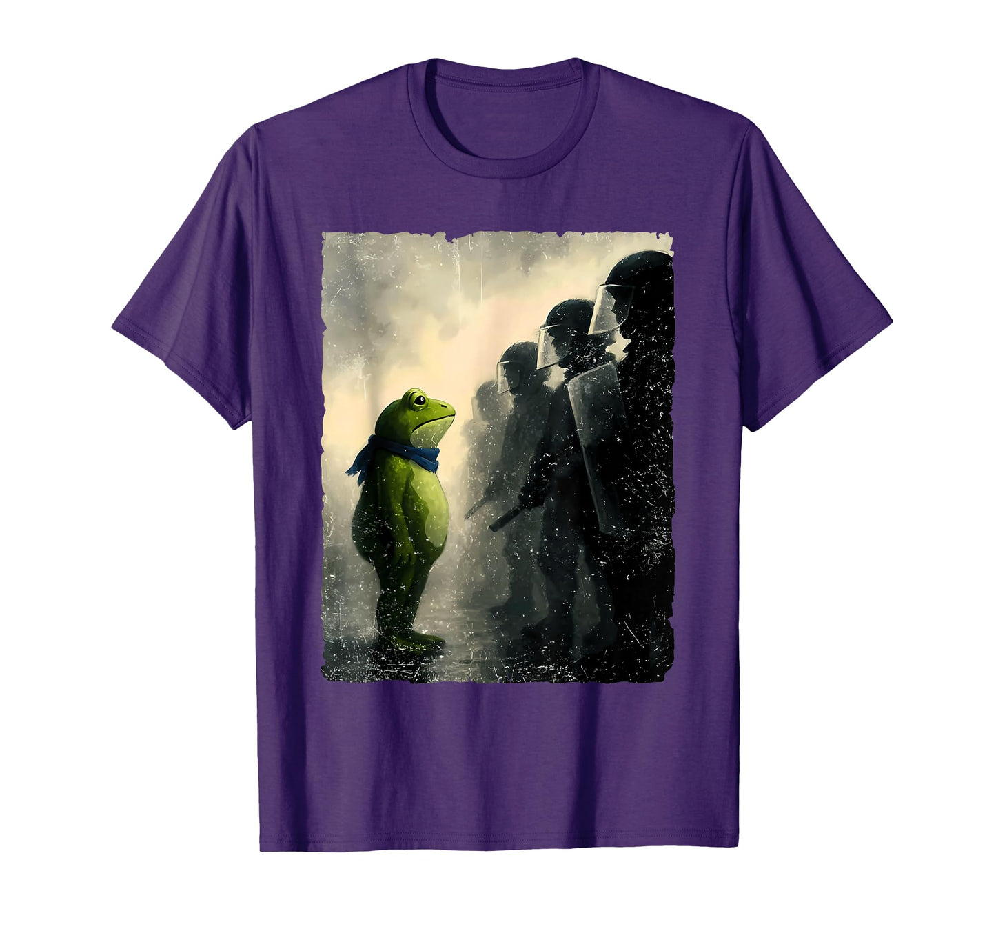 Portland Frog Protest Funny Frog Shirt for Men and Women T-Shirt