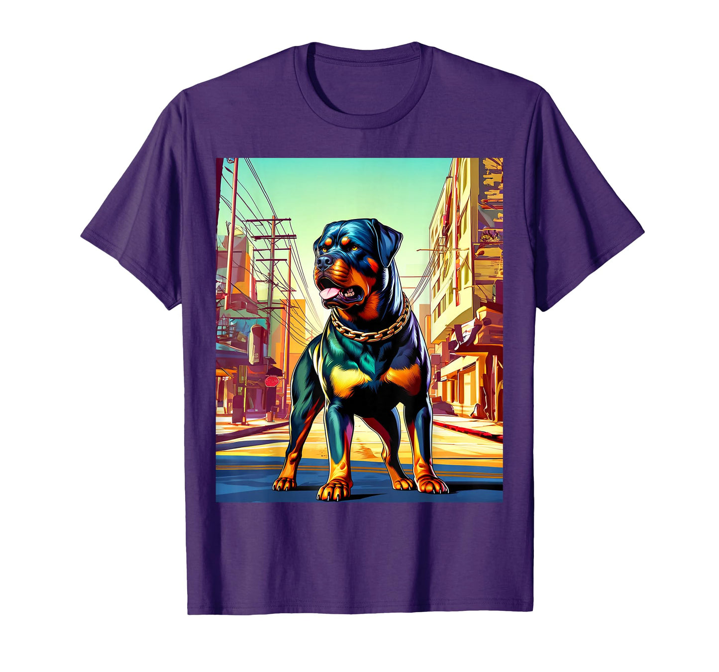 GTA Rottweiler Style T-Shirt