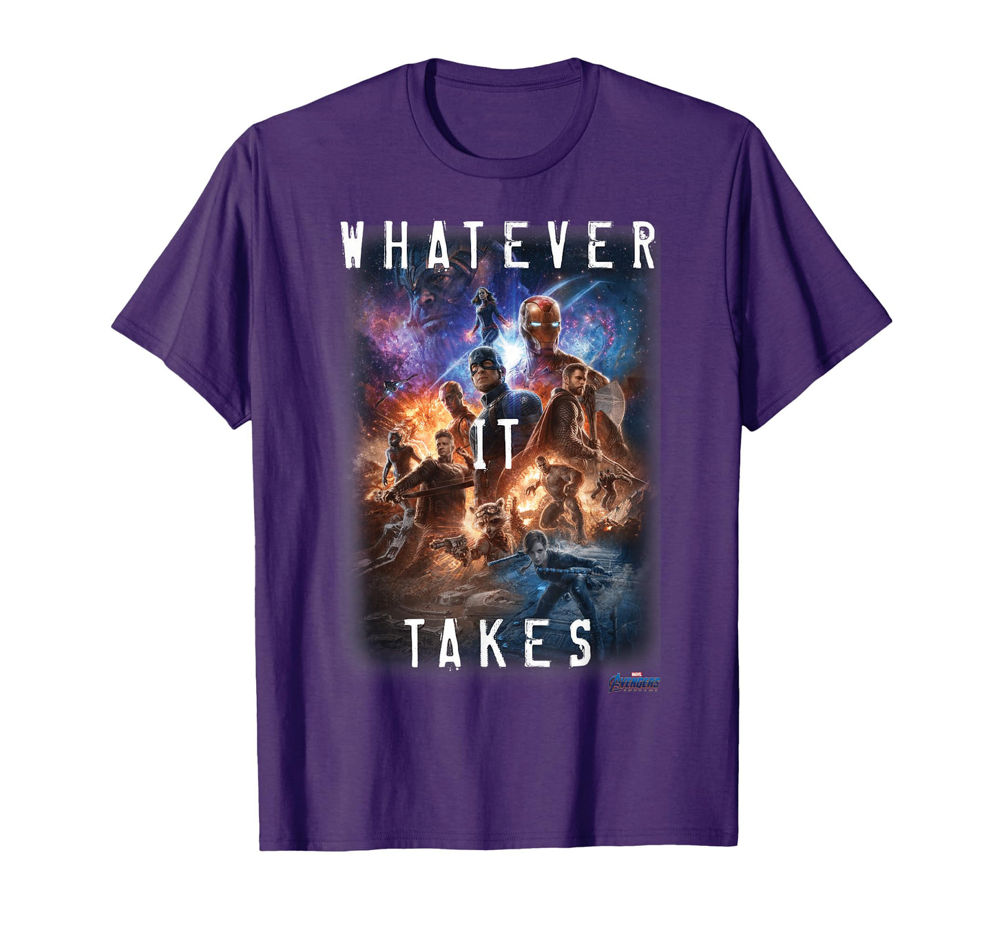 Marvel Avengers Endgame Movie Poster Whatever It Takes T-Shirt