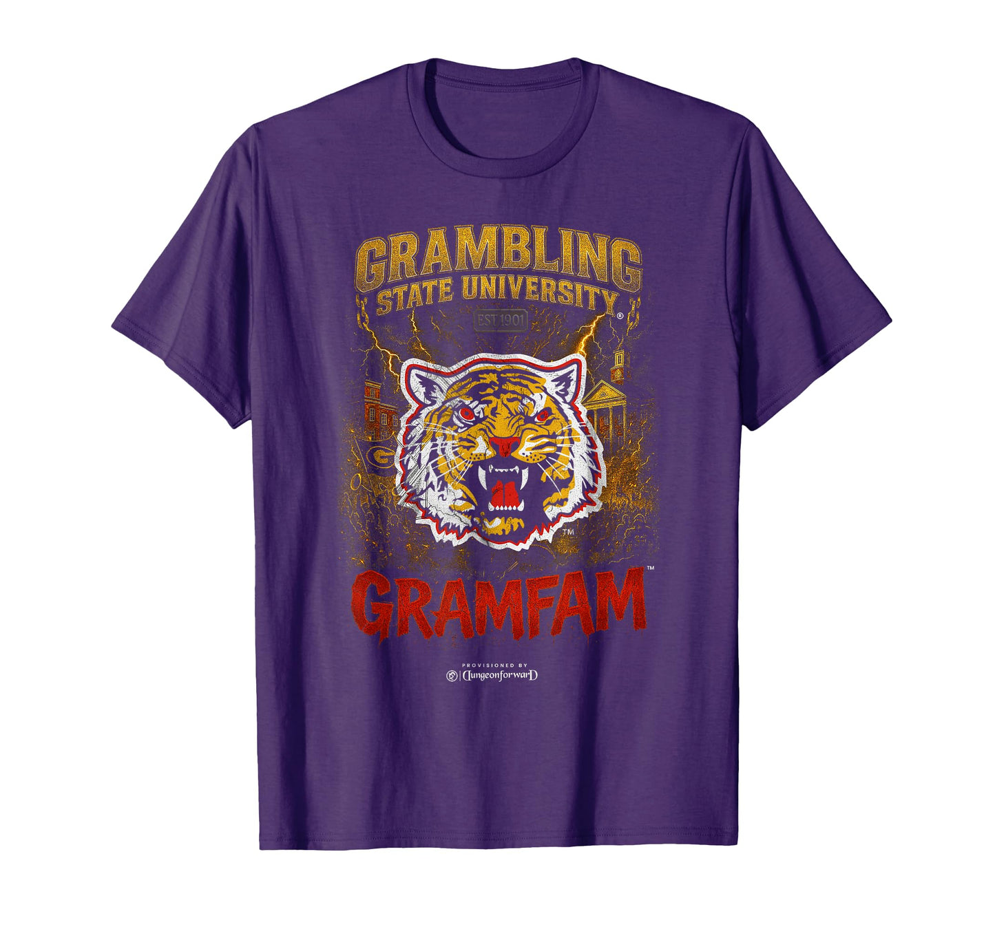 Grambling State University - The Yard GSU Bootleg T-Shirt