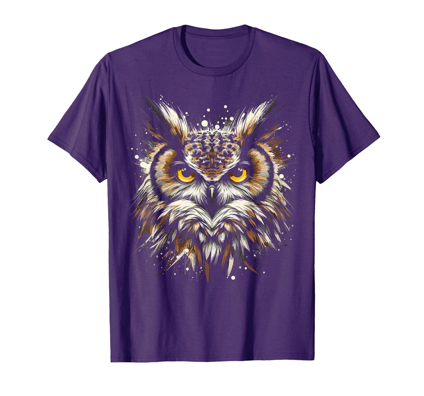 Great Horned Owl Lover T-Shirt