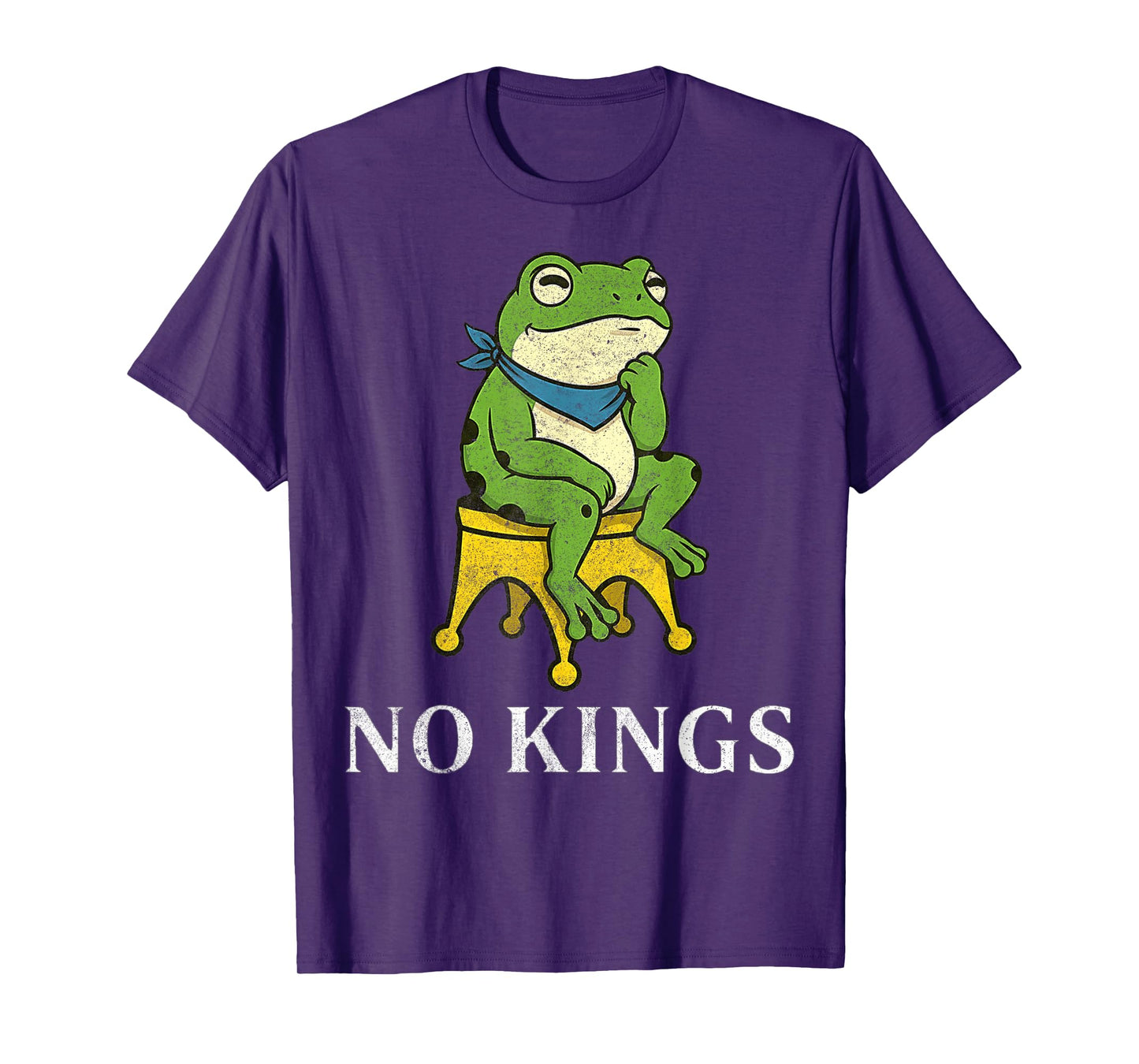 Freedom Portland Frog Resist No Kings T-Shirt