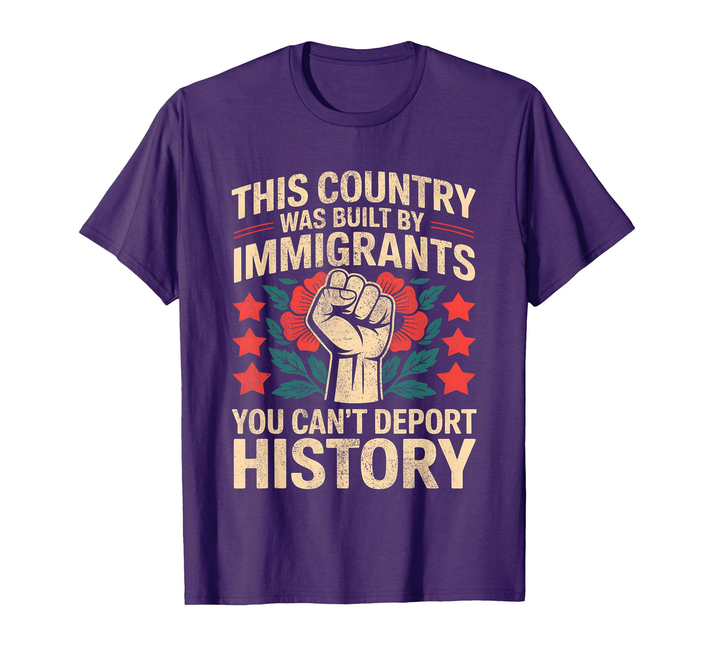 This Country was Built by Immigrants Make America Great T-Shirt