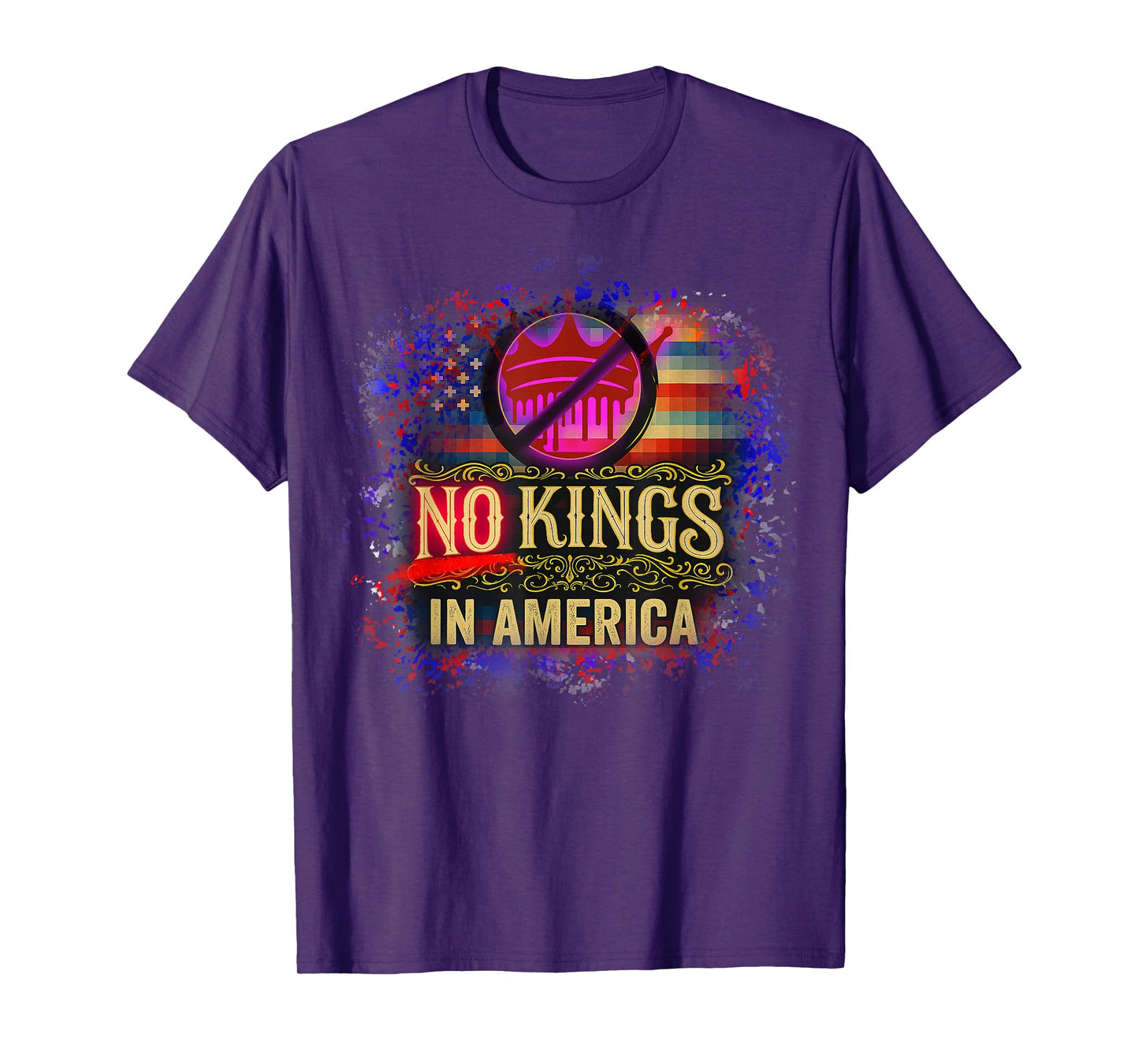NO Kings in America T-Shirt