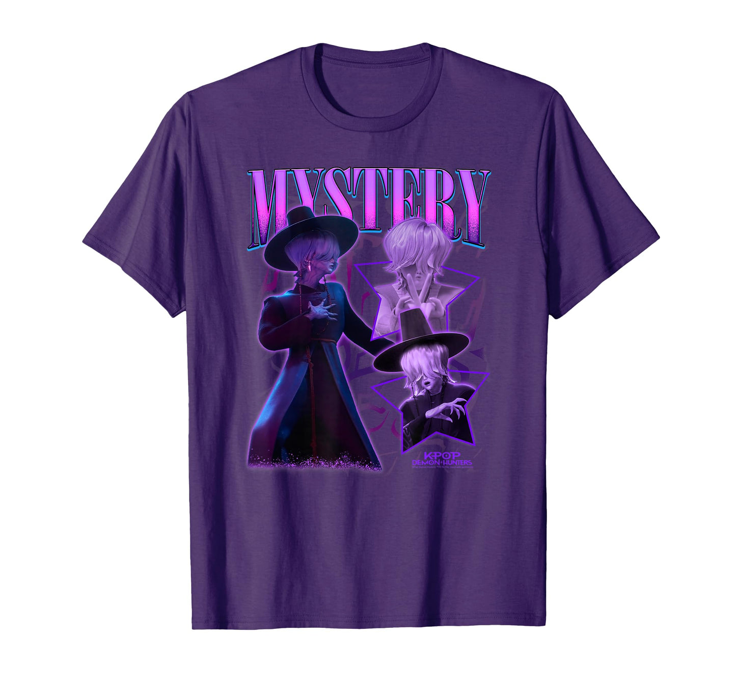 Kpop Demon Hunters Halloween Mystery Showcase Y2K Poster T-Shirt
