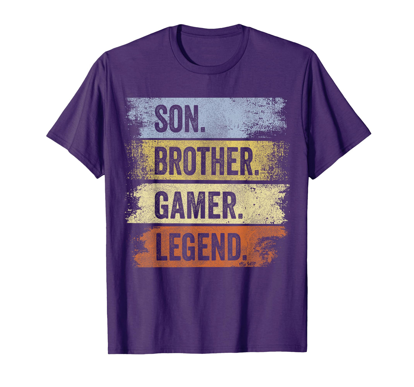 Son Brother Gamer Legend Gaming Gifts For Boys Funny Gamer T-Shirt