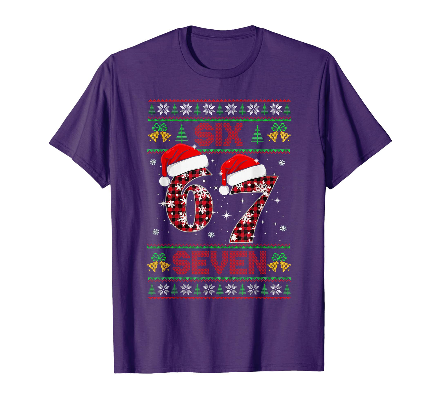 67 Meme Six Seven Christmas Ugly Sweater for Kids Boys Girls T-Shirt