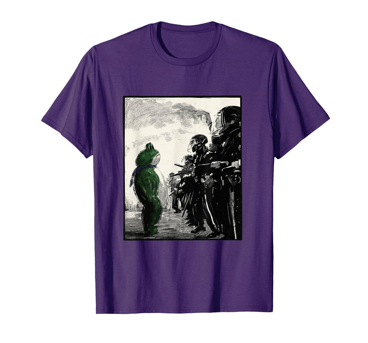 Portland Frog Protest Frogs Stronger Together for Men Women T-Shirt