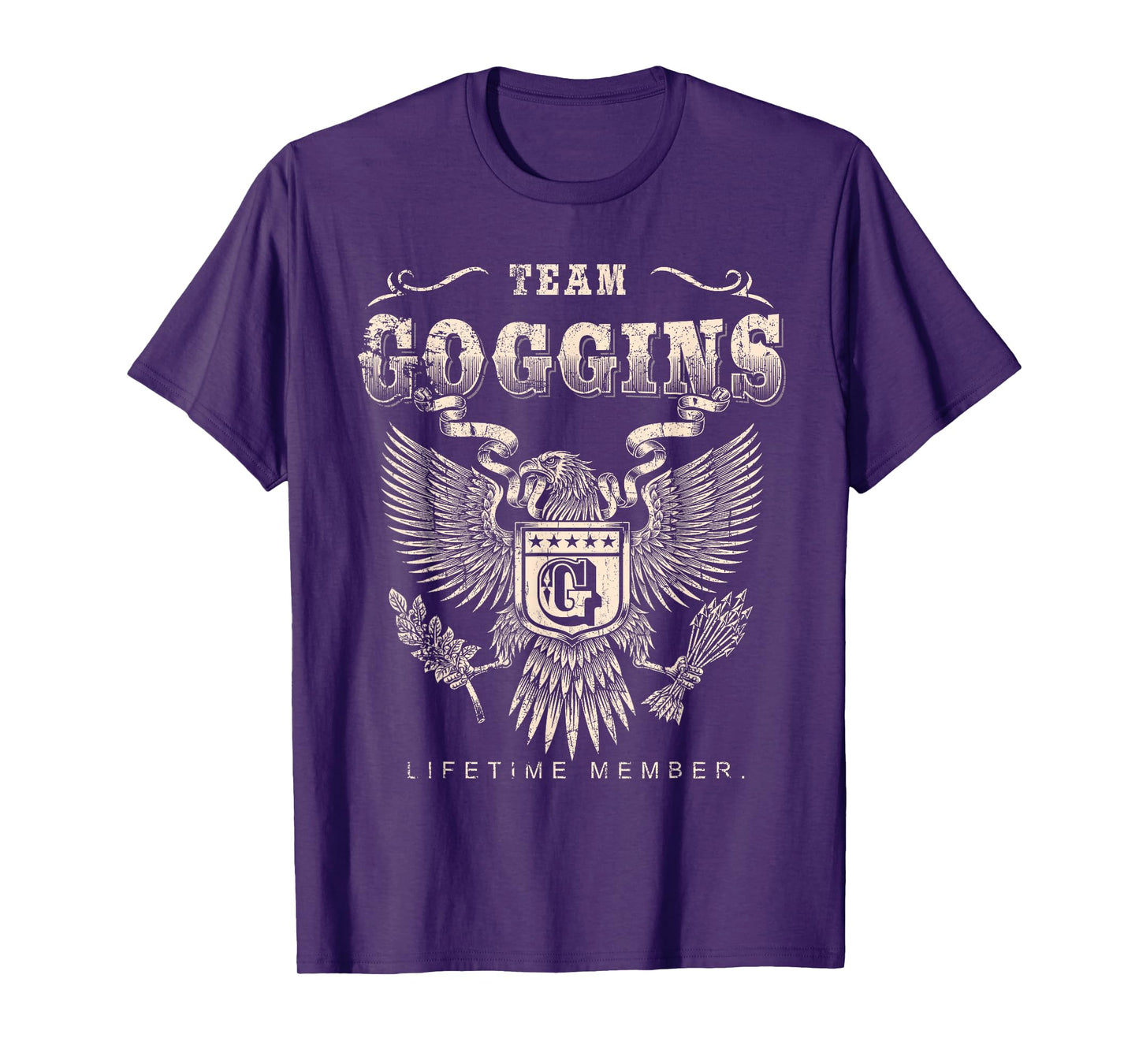 Team Goggins Family Name Lifetime Member T-Shirt T-Shirt
