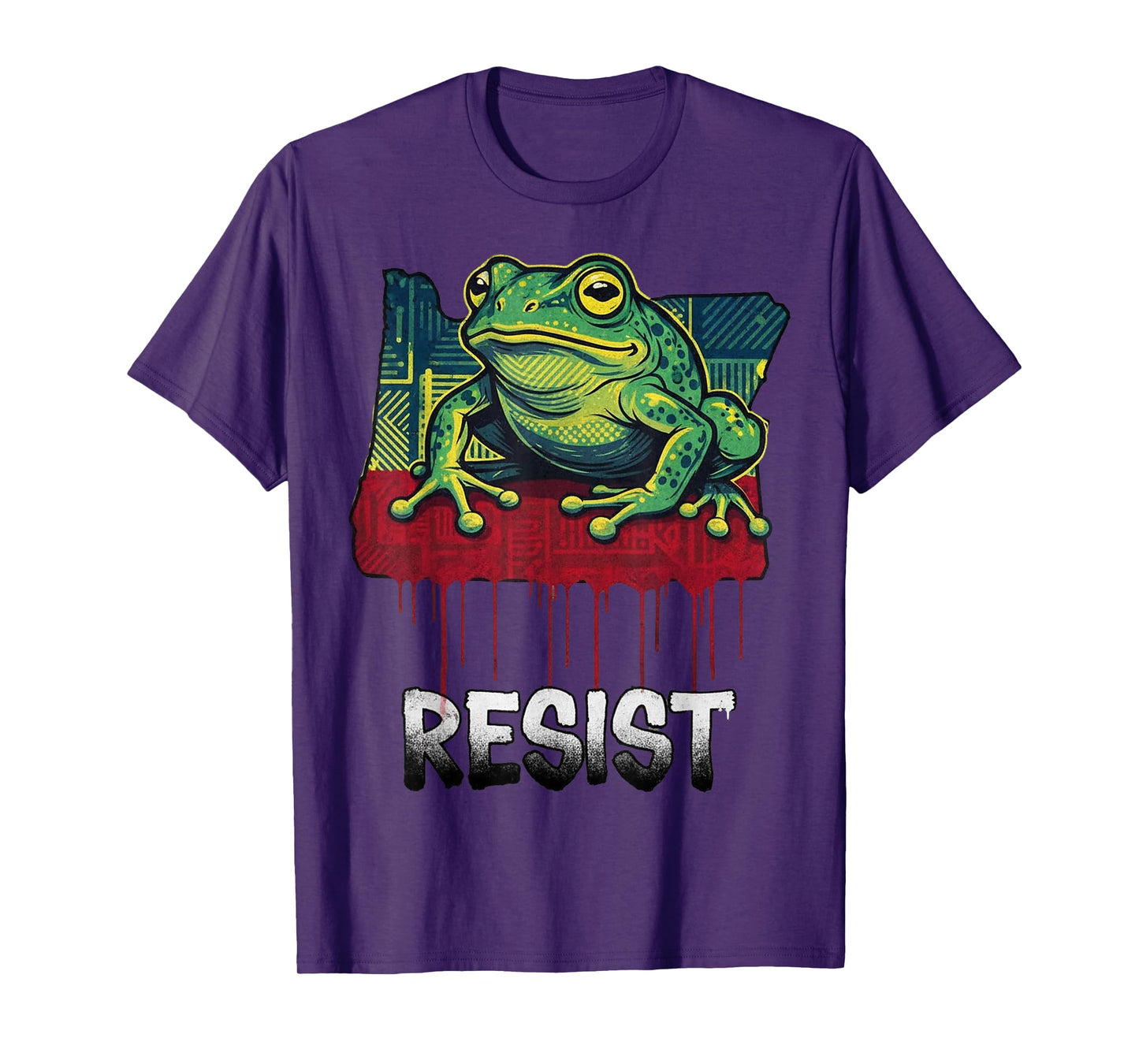Portland Frog Protest Shirt Funny Portland Frog Protest T-Shirt