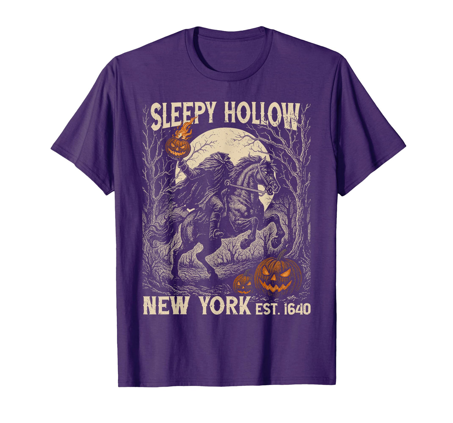 Legend of Sleepy Hollow Bookish Halloween Headless Horseman T-Shirt