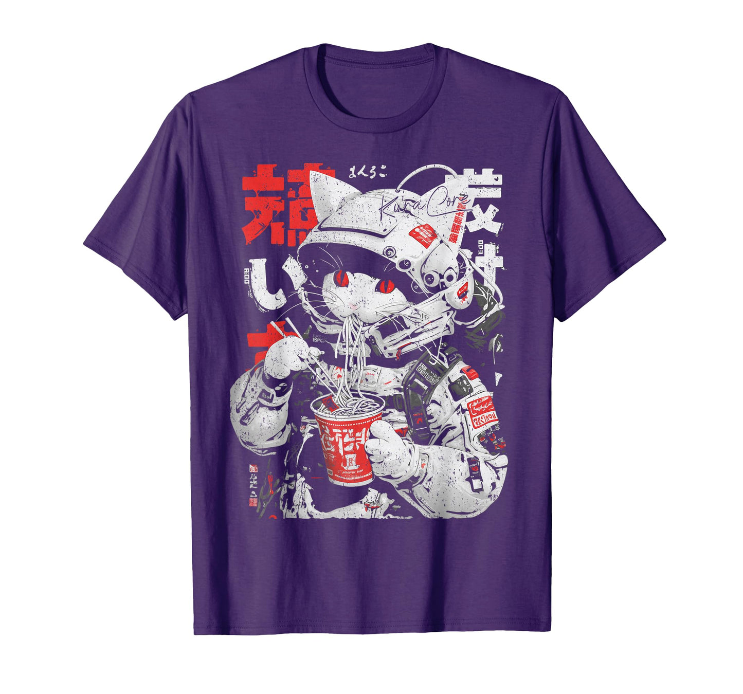 Japanese Streetwear Cyberpunk Y2K Retro Techwear Manga Anime T-Shirt
