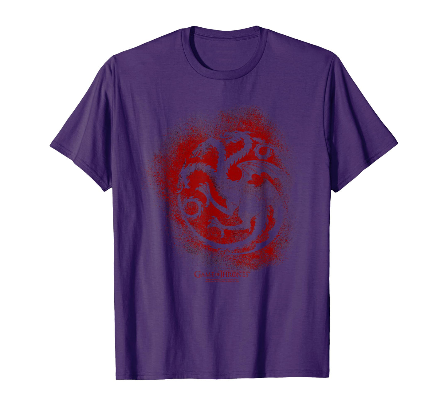 Game of Thrones Targaryen Sprayed Outline Sigil T-Shirt