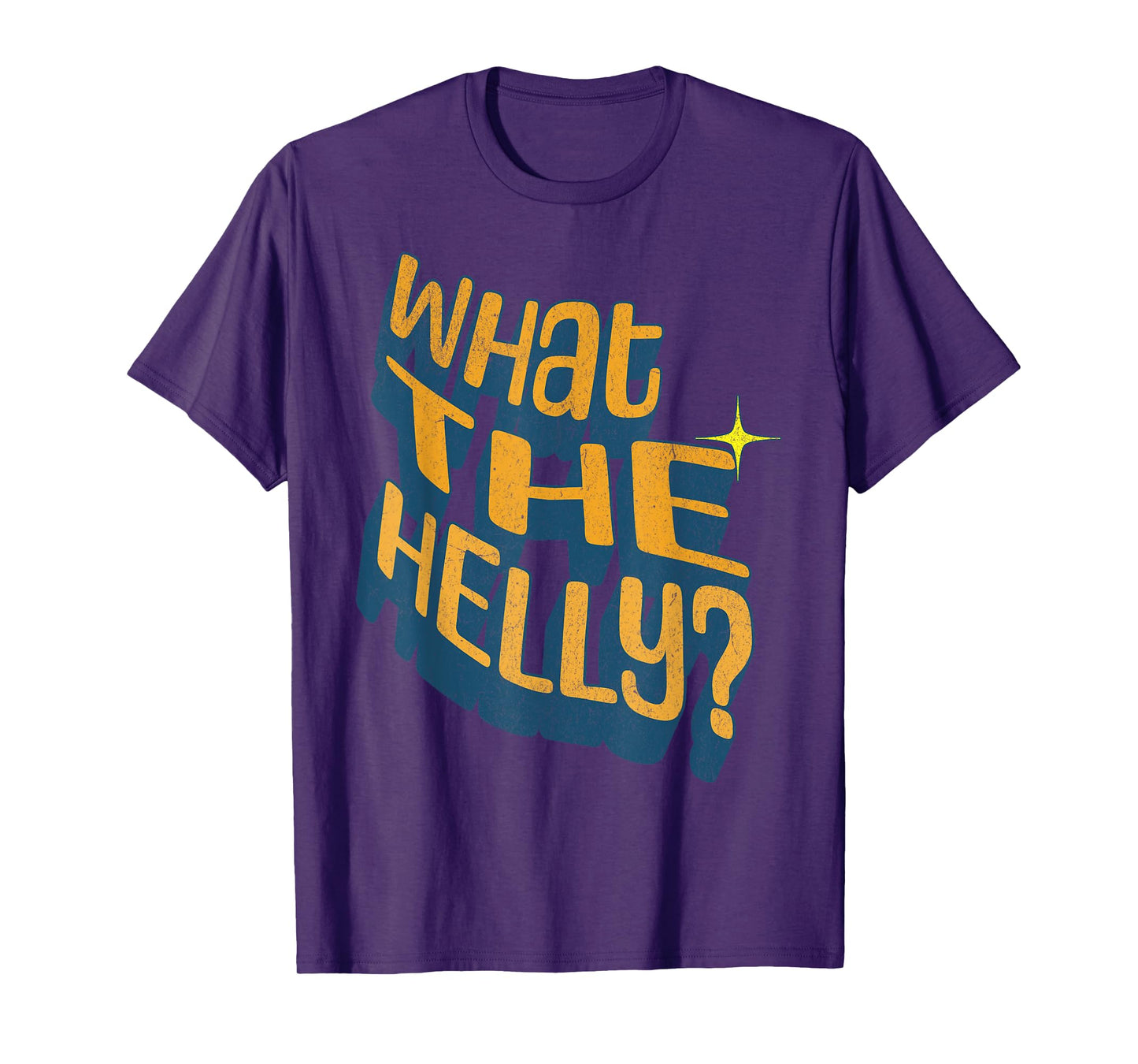 What The Helly Ironic Meme Brainrot Quote Gen Z Alpha T-Shirt