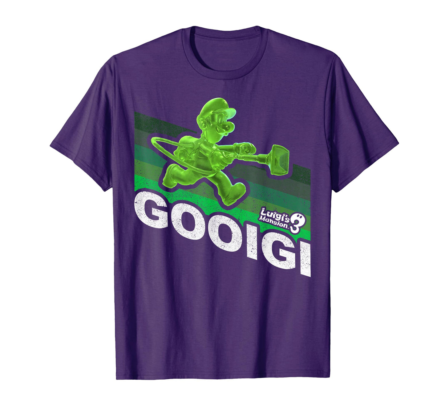 Luigi's Mansion 3 Gooigi Retro Line T-Shirt