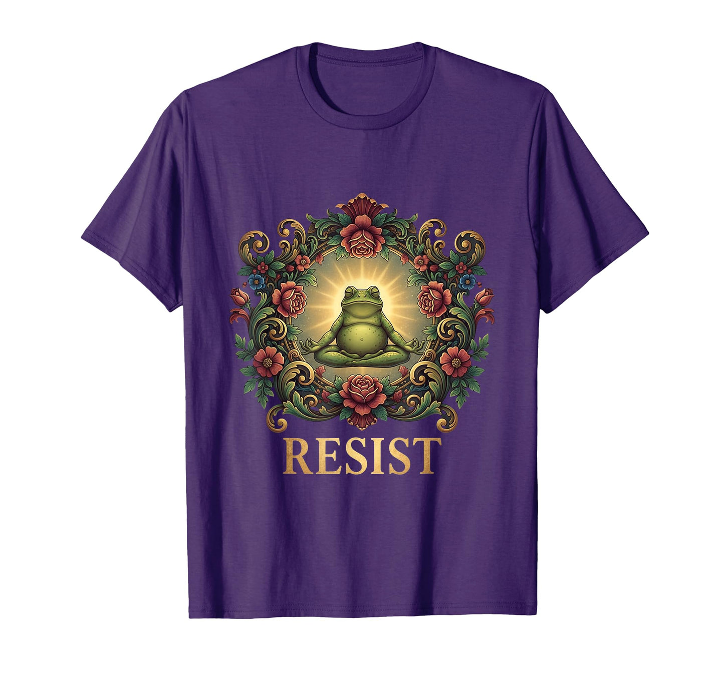 Portland Resist Frog Protest No Kings Day T-Shirt