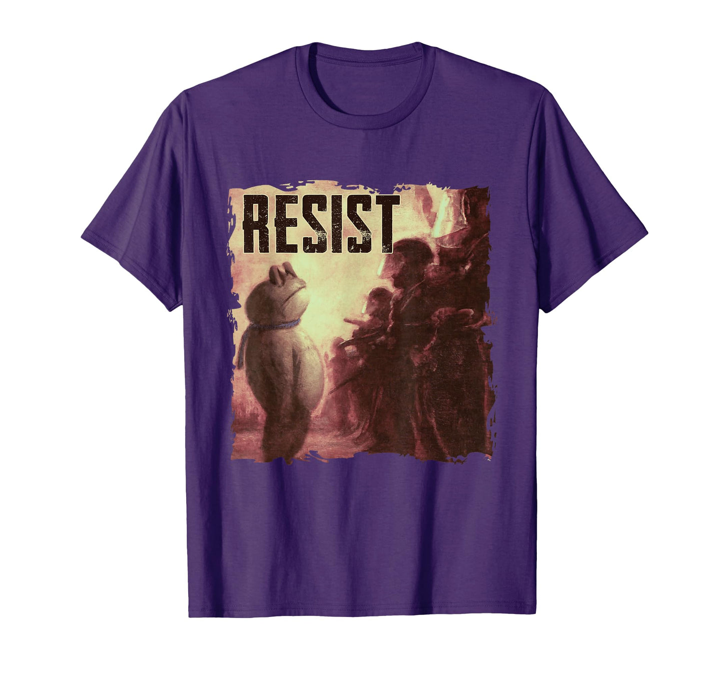 Resist Frog Protest Art Portland Activist Social Justice T-Shirt