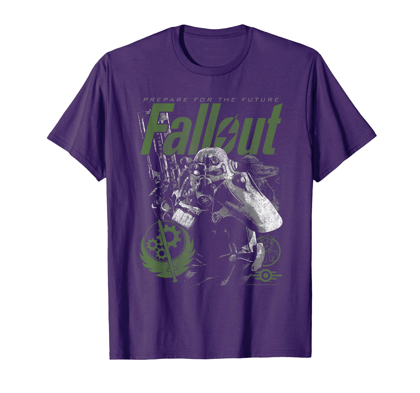 Fallout Video Game Brotherhood of Steel Armor T-Shirt