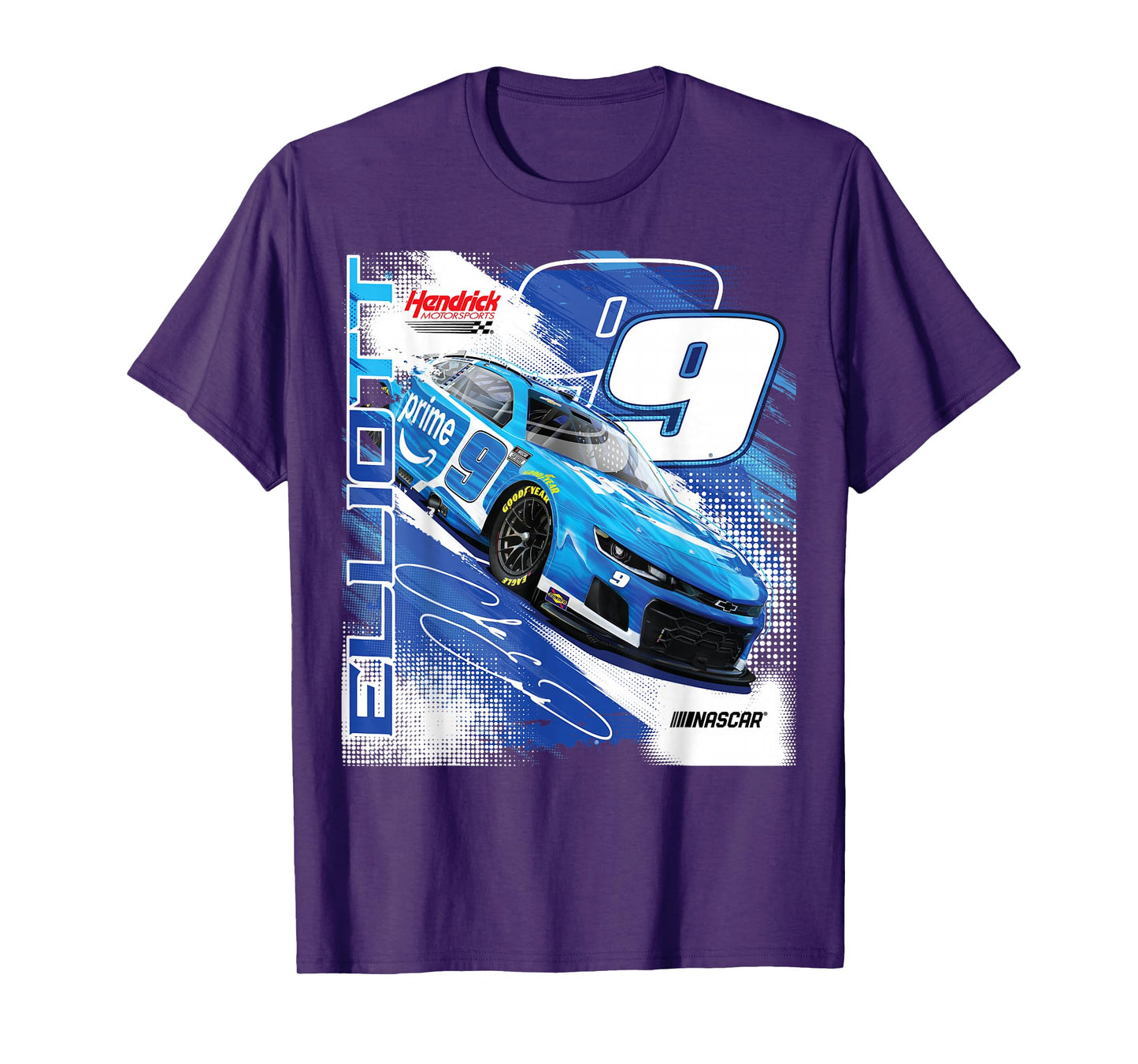NASCAR - Chase Elliott #9 Prime - Hendrick Motorsports T-Shirt
