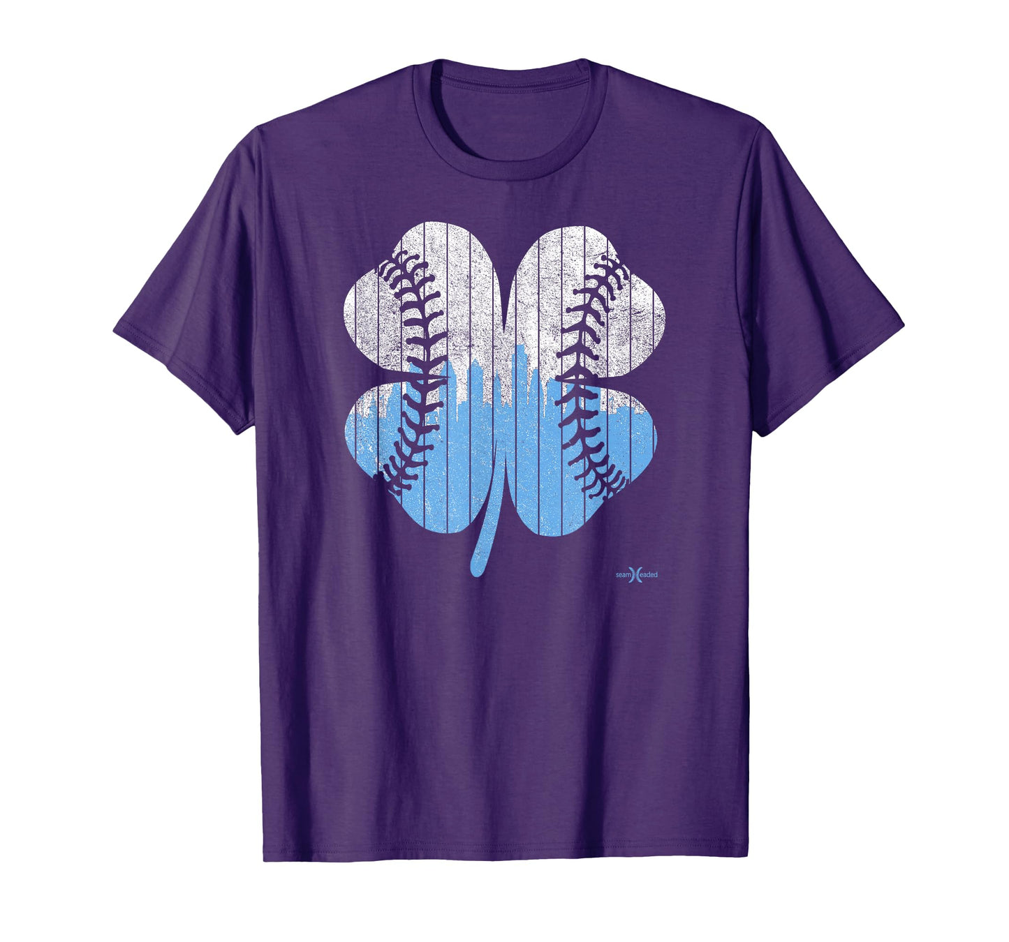 Classic Philadelphia Baseball Shamrock T-Shirt