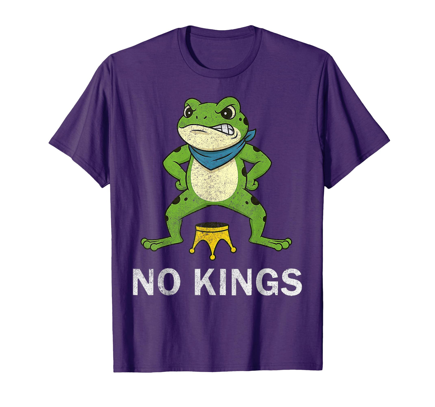 Freedom Portland Frog Resist No Kings T-Shirt