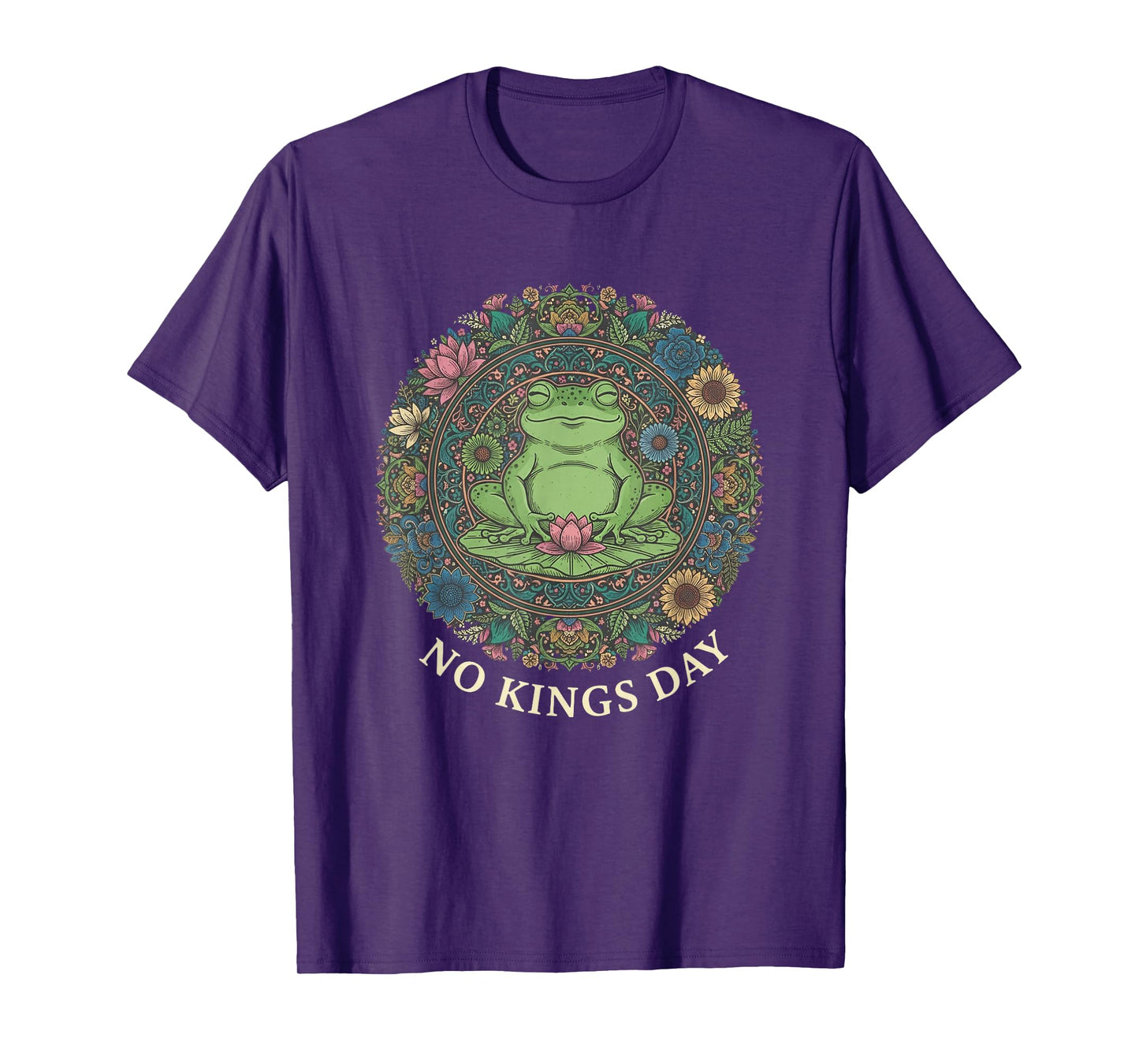 No Kings Day Portland Shirt Frog Protest T-Shirt