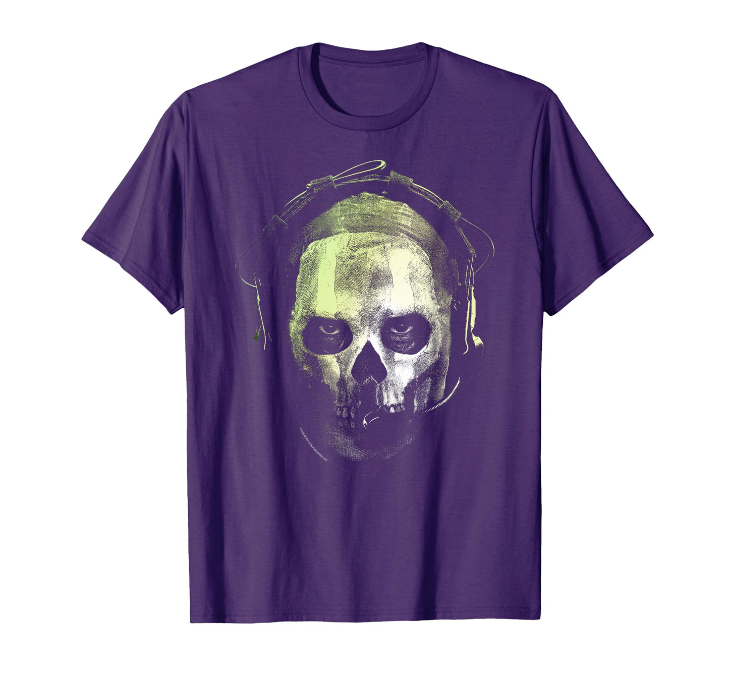 Call of Duty Ghost Skull Portrait Video Game T-Shirt