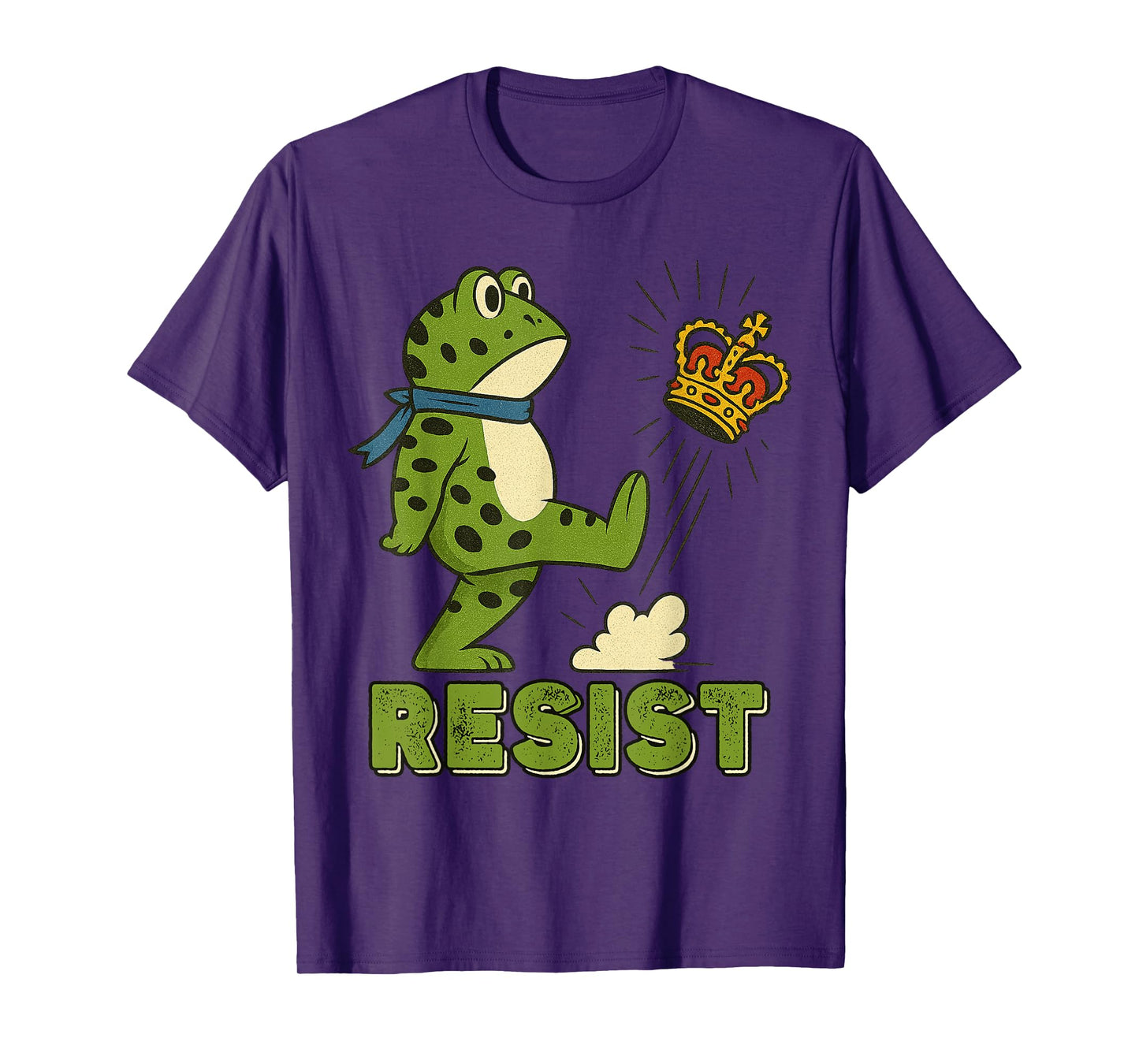 Portland Frog Protest for Men and Women No Kings T-Shirt