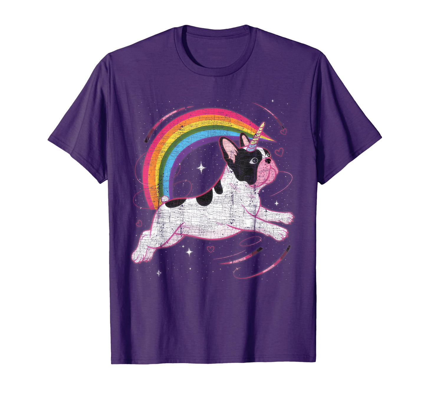 Retro French Bulldog T-Shirt for Men Women Kids