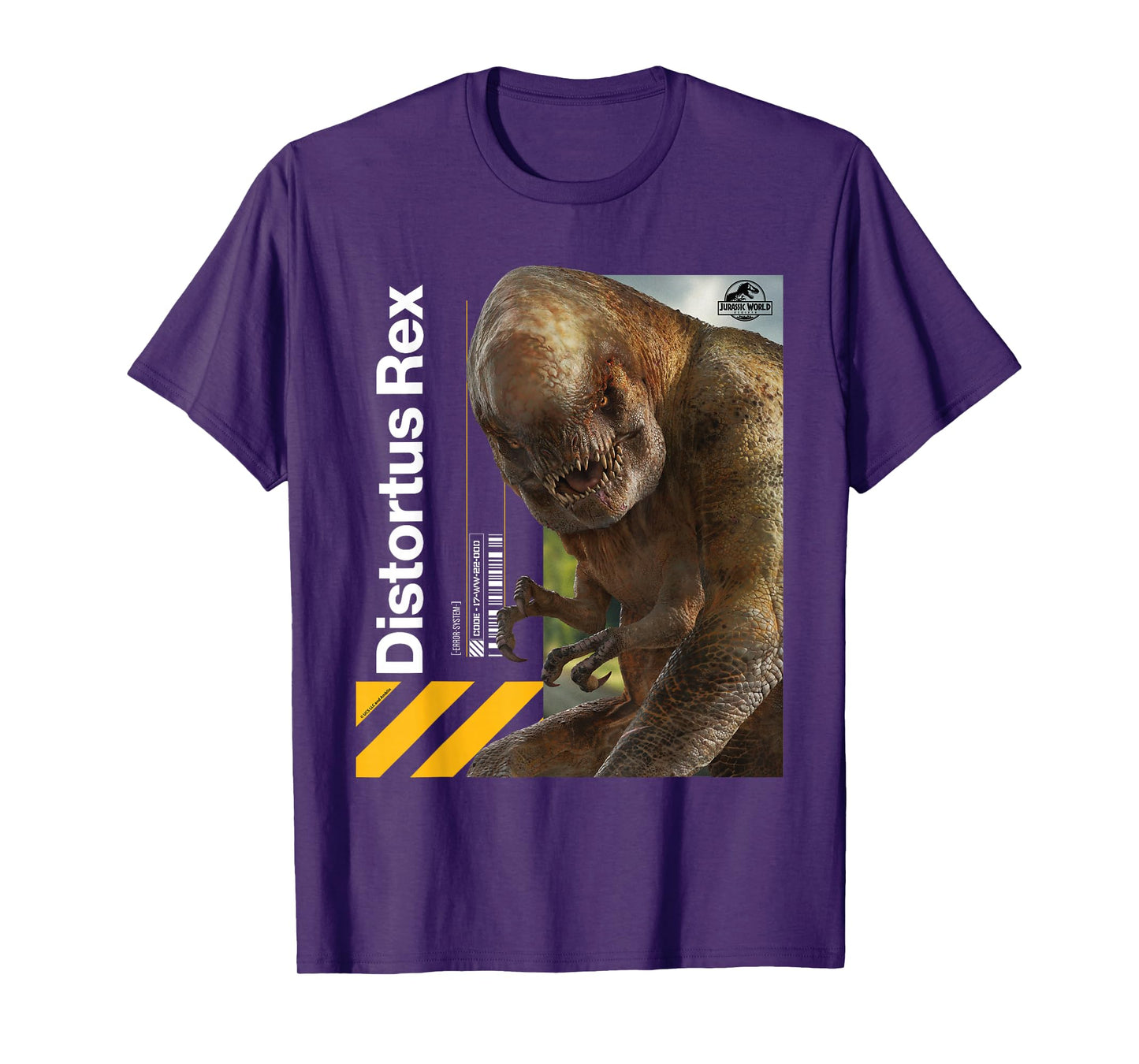 Jurassic World Rebirth Distortus Rex Hazard T-Shirt