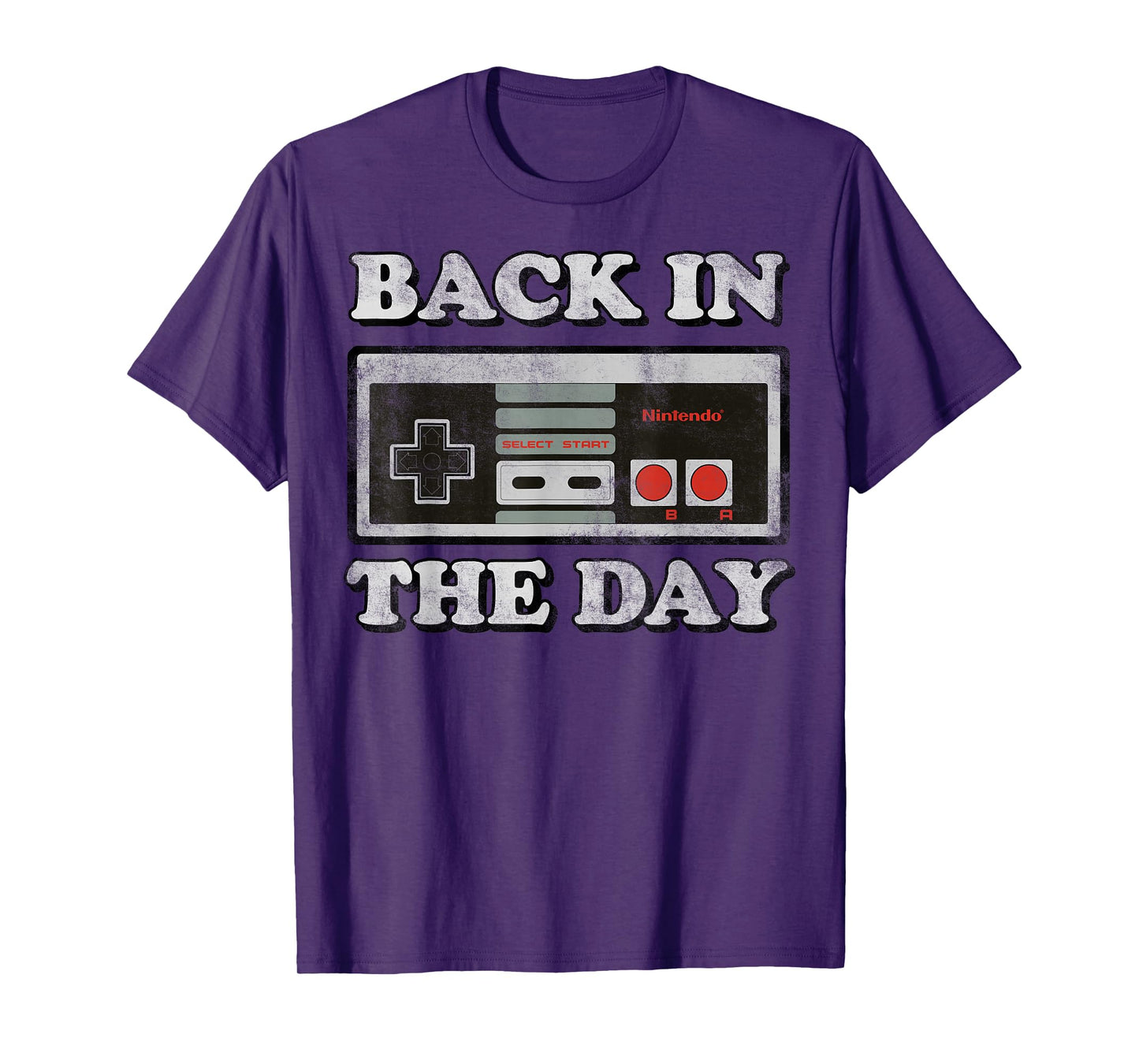 Nintendo NES Controller Back In The Day Graphic T-Shirt T-Shirt