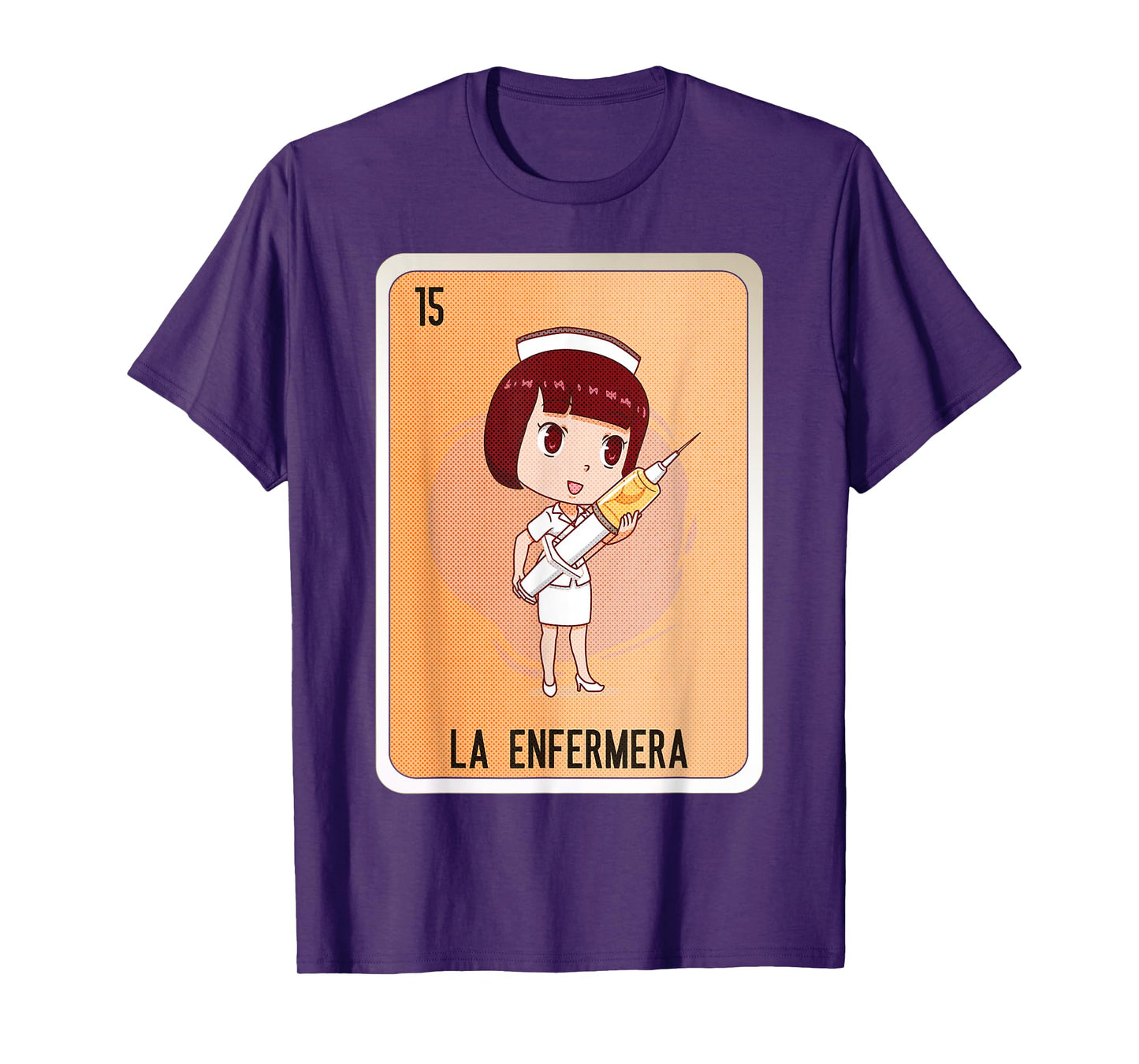 La Enfermera Mexican Slang Chicano Bingo Cards T-Shirt