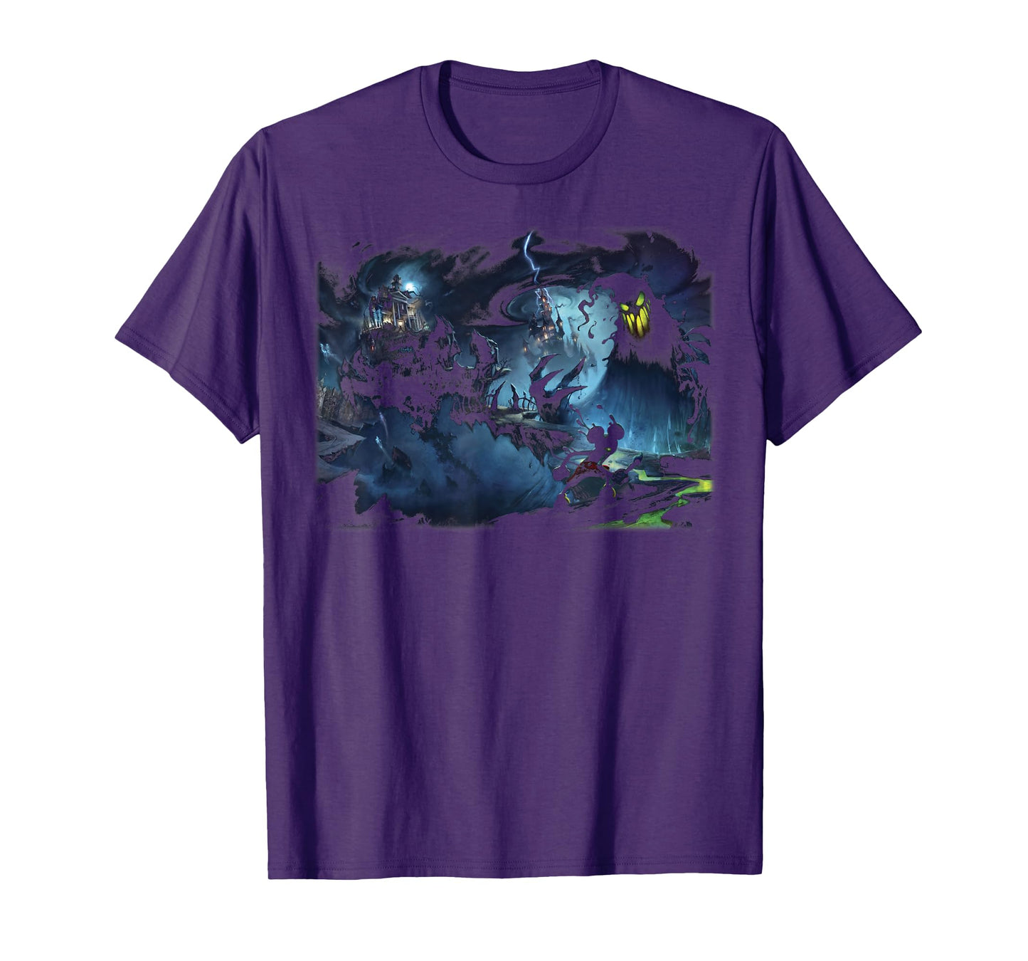 Disney Epic Mickey Game Scene Poster T-Shirt