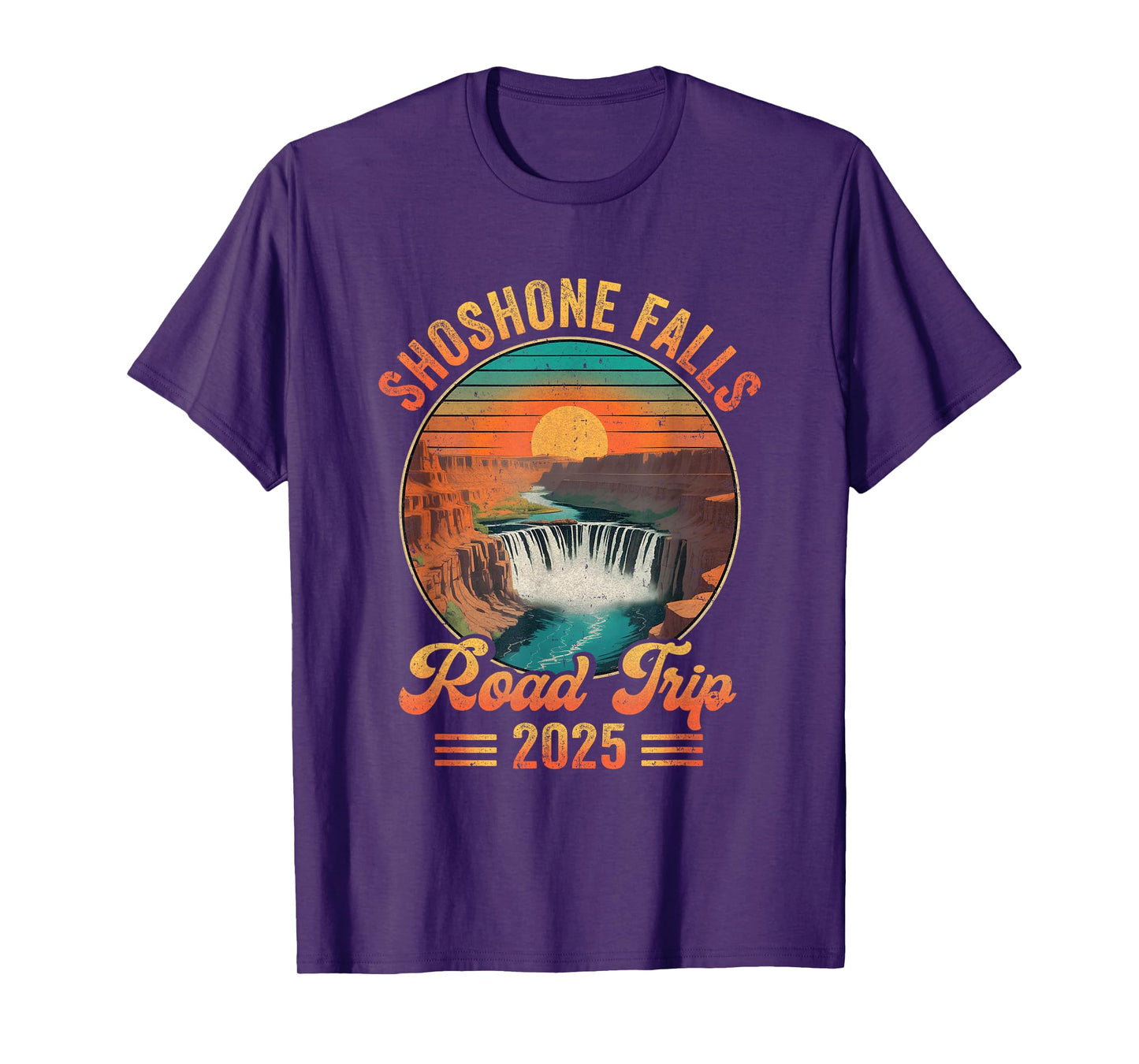 Shoshone Falls Road Trip 2025 Summer Vacation Family T-Shirt