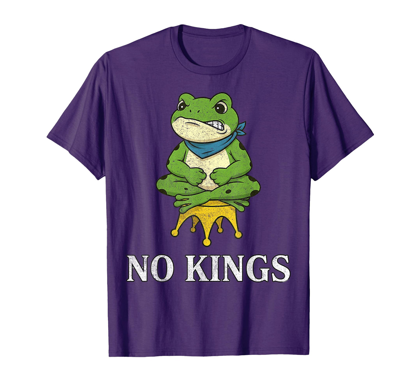 Freedom Portland Frog Resist No Kings T-Shirt