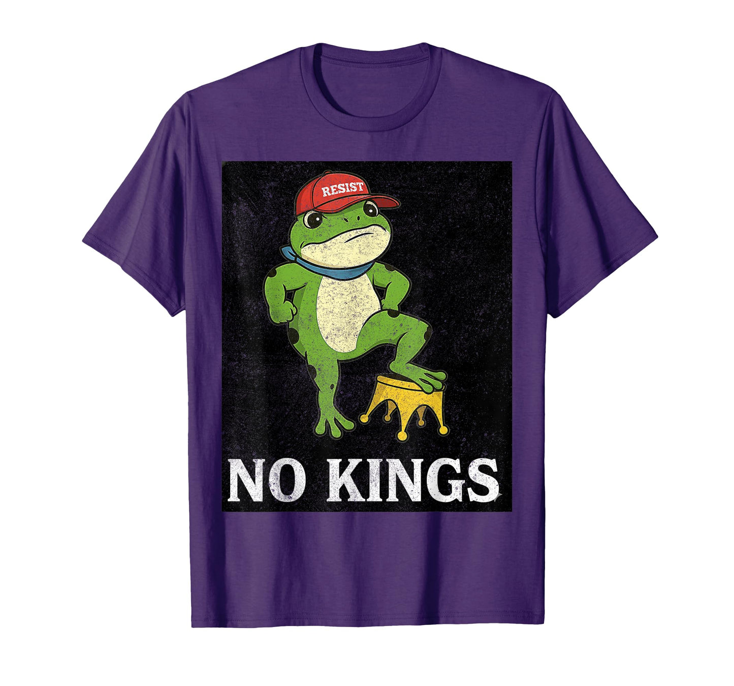 Freedom Portland Frog Resist No Kings T-Shirt