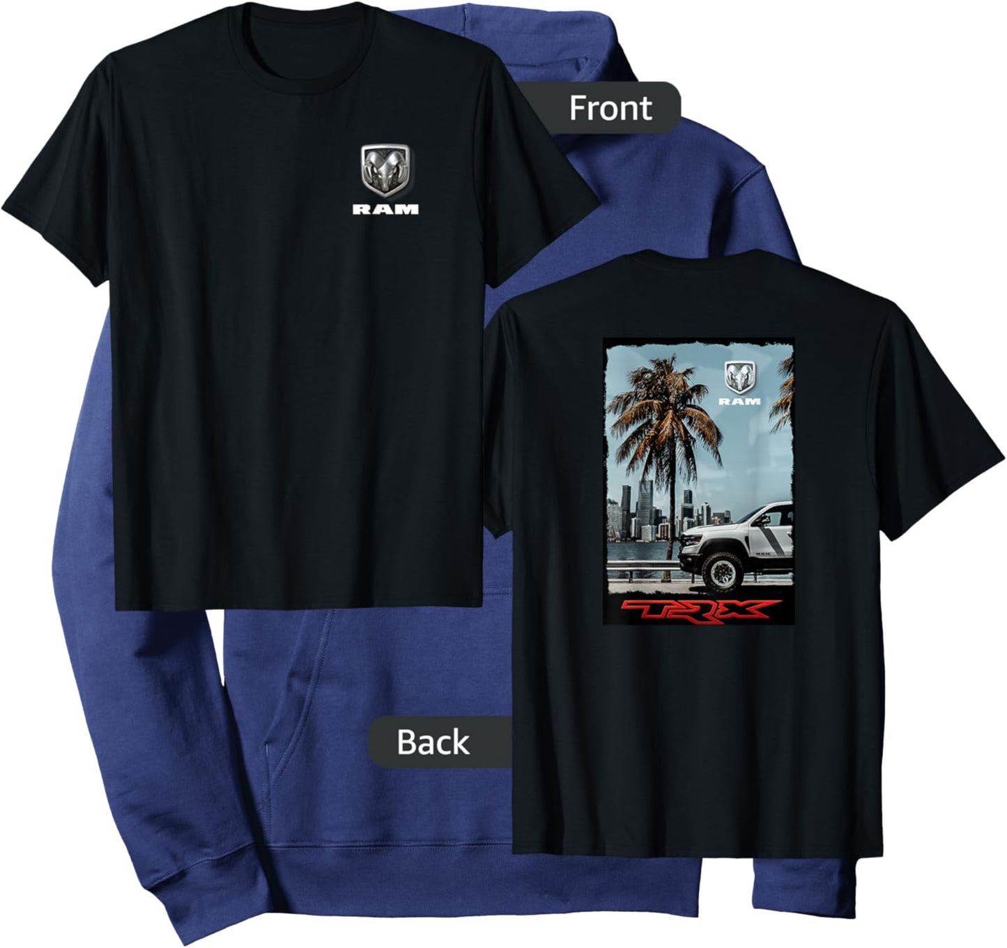 RAM Trucks TRX Palm Hoodie - Hoodie | Navy