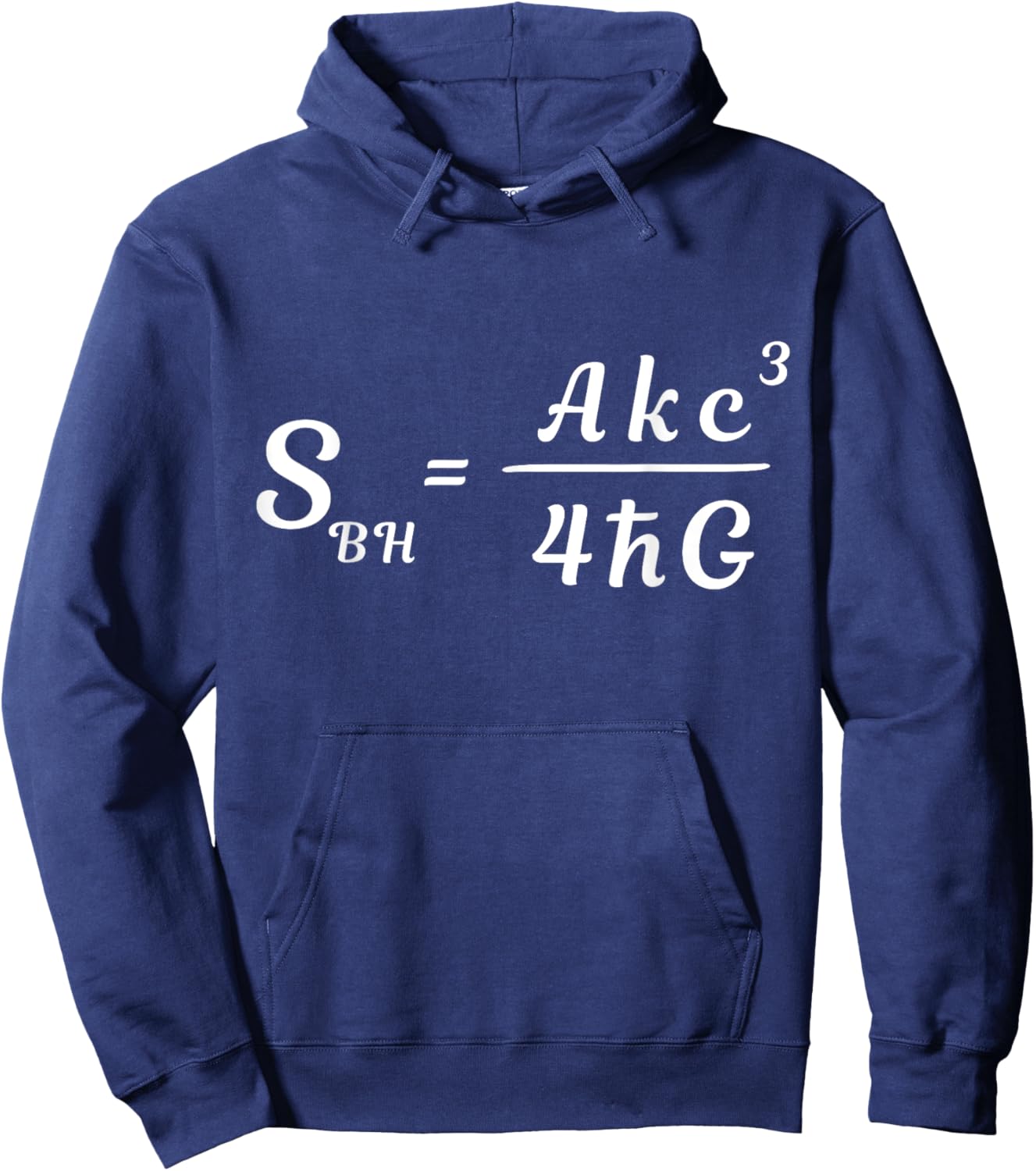 Black Hole Entropy Thermodynamics Formula Science Hoodie - Hoodie | Navy