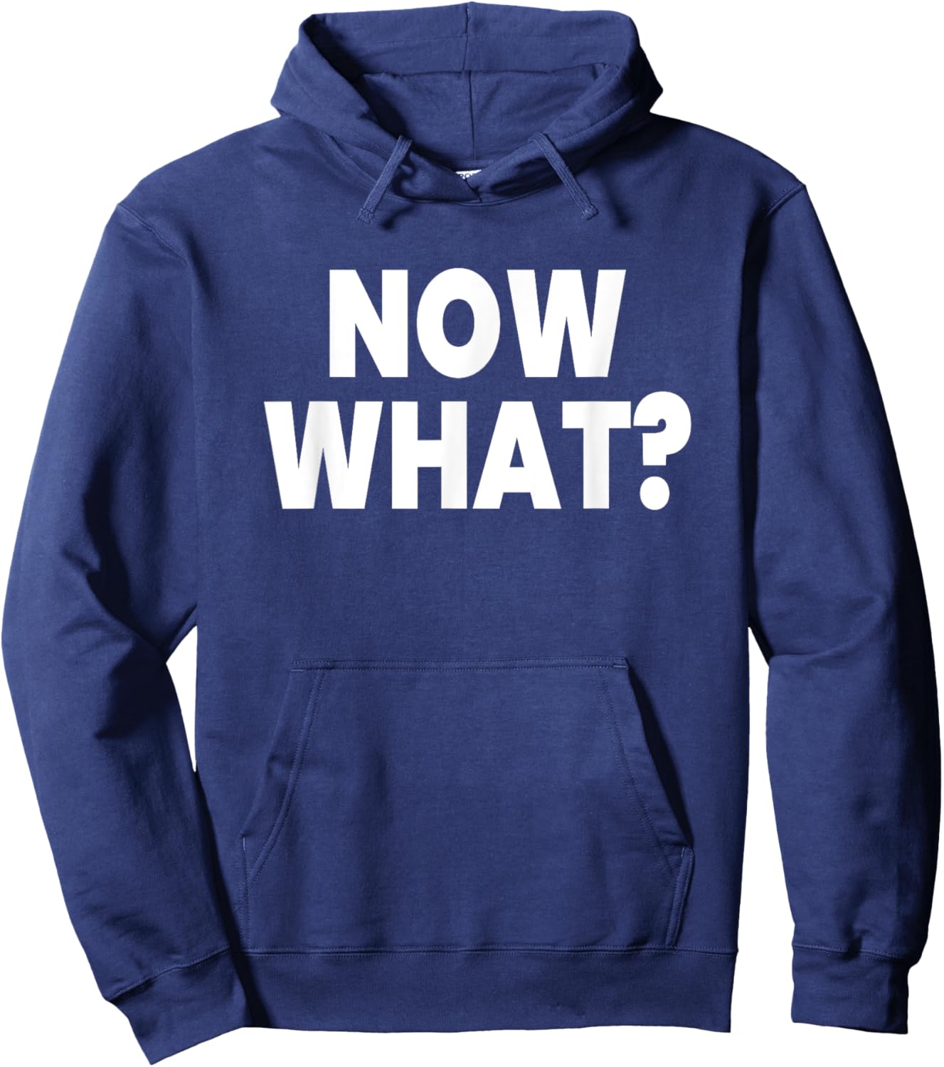 Now What? Hoodie - Hoodie | Navy