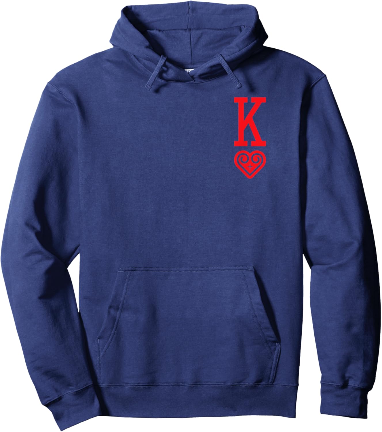 Hmong King of Heart Hoodie - Hoodie | Navy