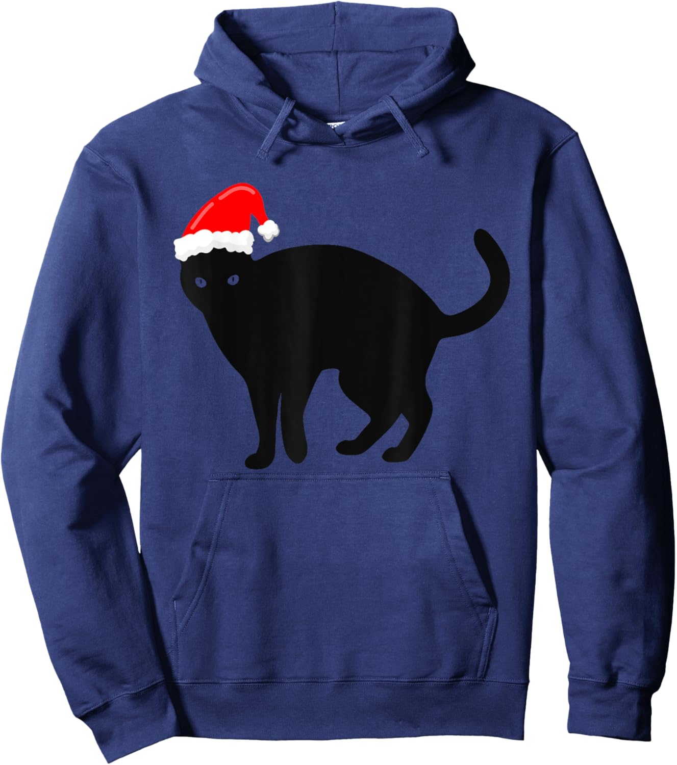Cat Christmas for Cat Lover Hoodie - Hoodie | Navy