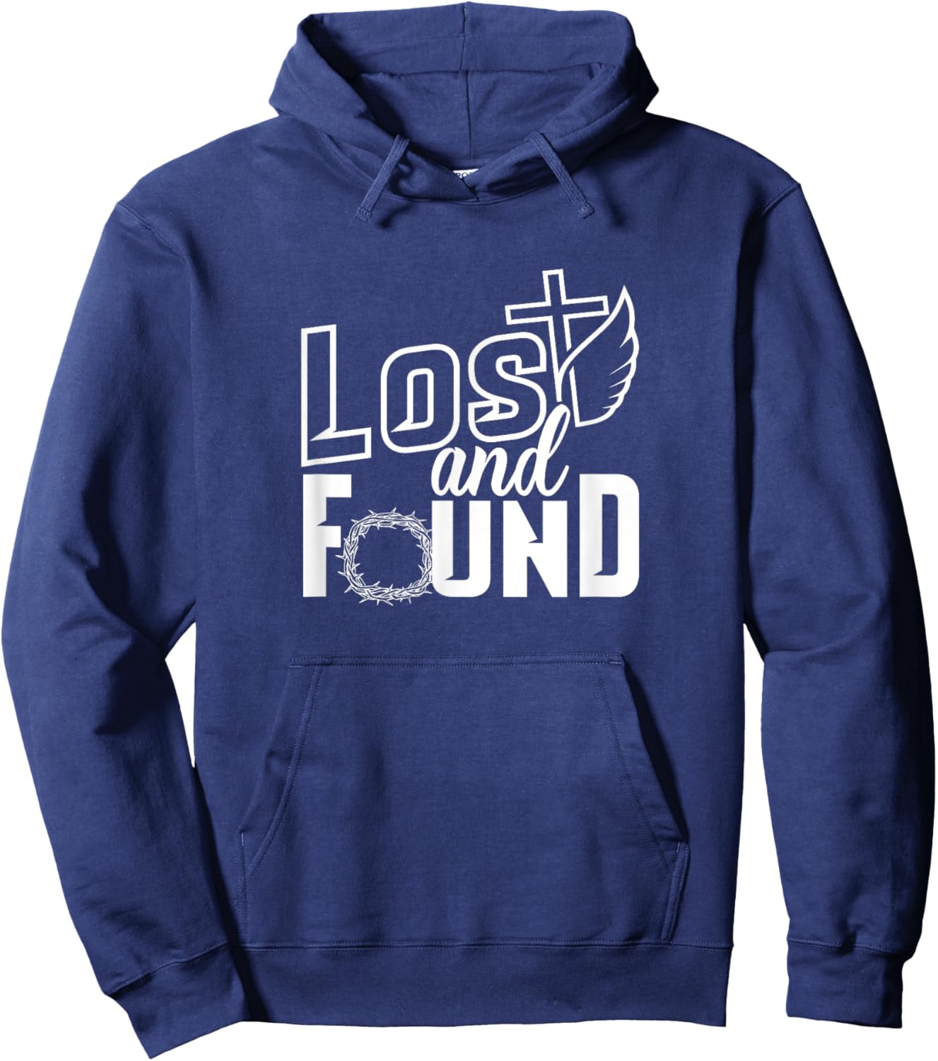 Lost and Found Hoodie - Hoodie | Navy