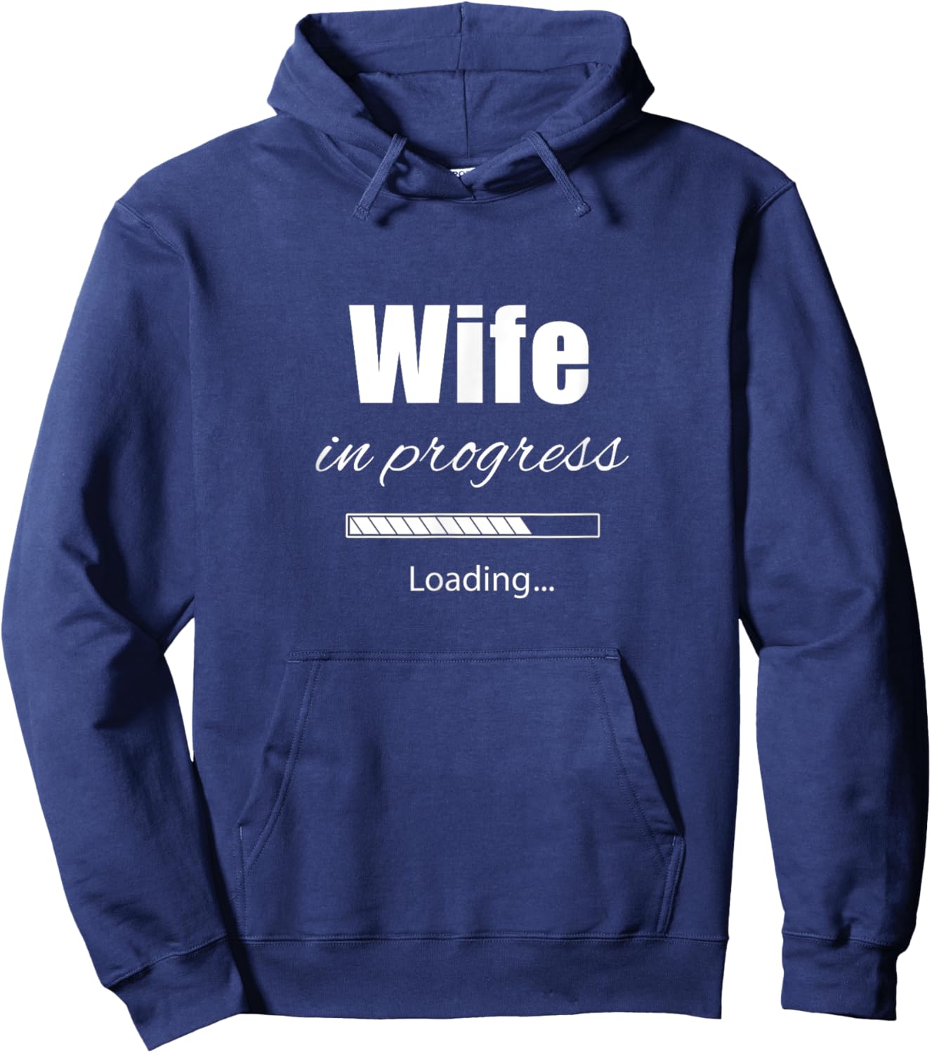 Engaged Soon To Be Married Getting Hitched Wedding Bride Hoodie - Hoodie | Navy