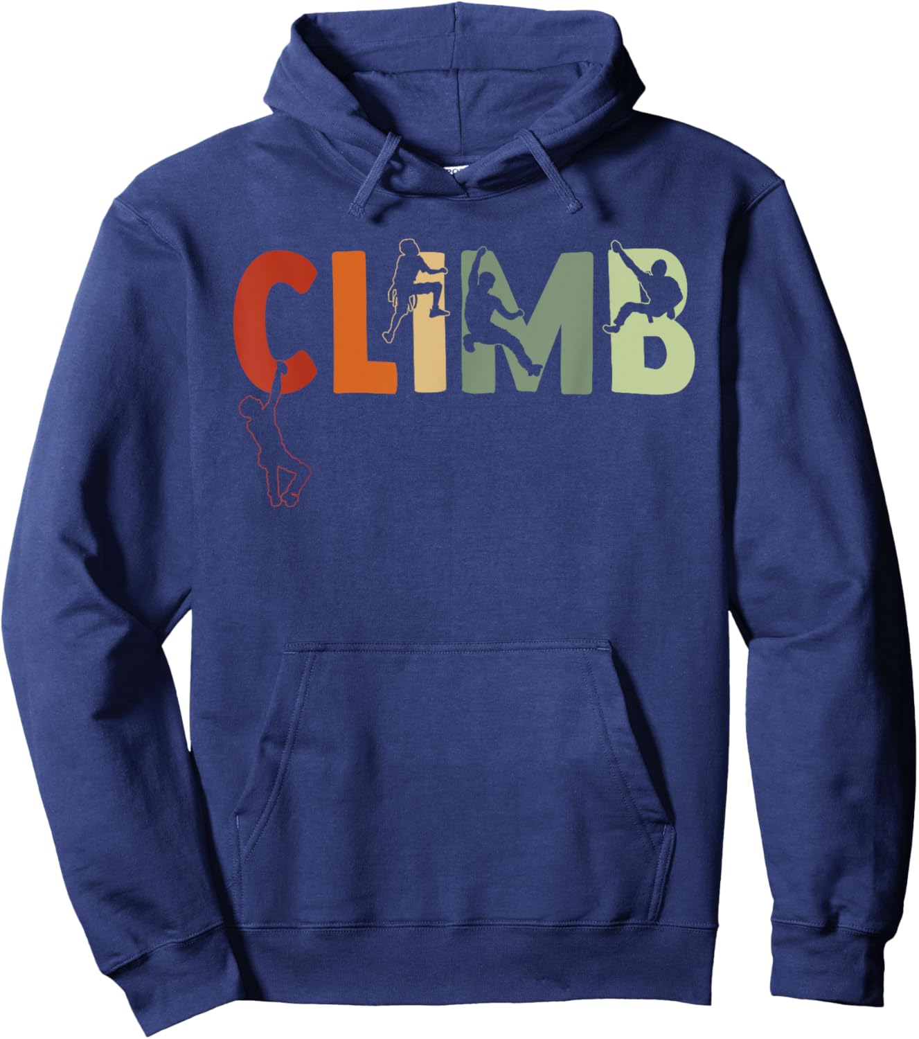 Climbing Bouldering Rock Climber Climbing Hoodie - Hoodie | Navy