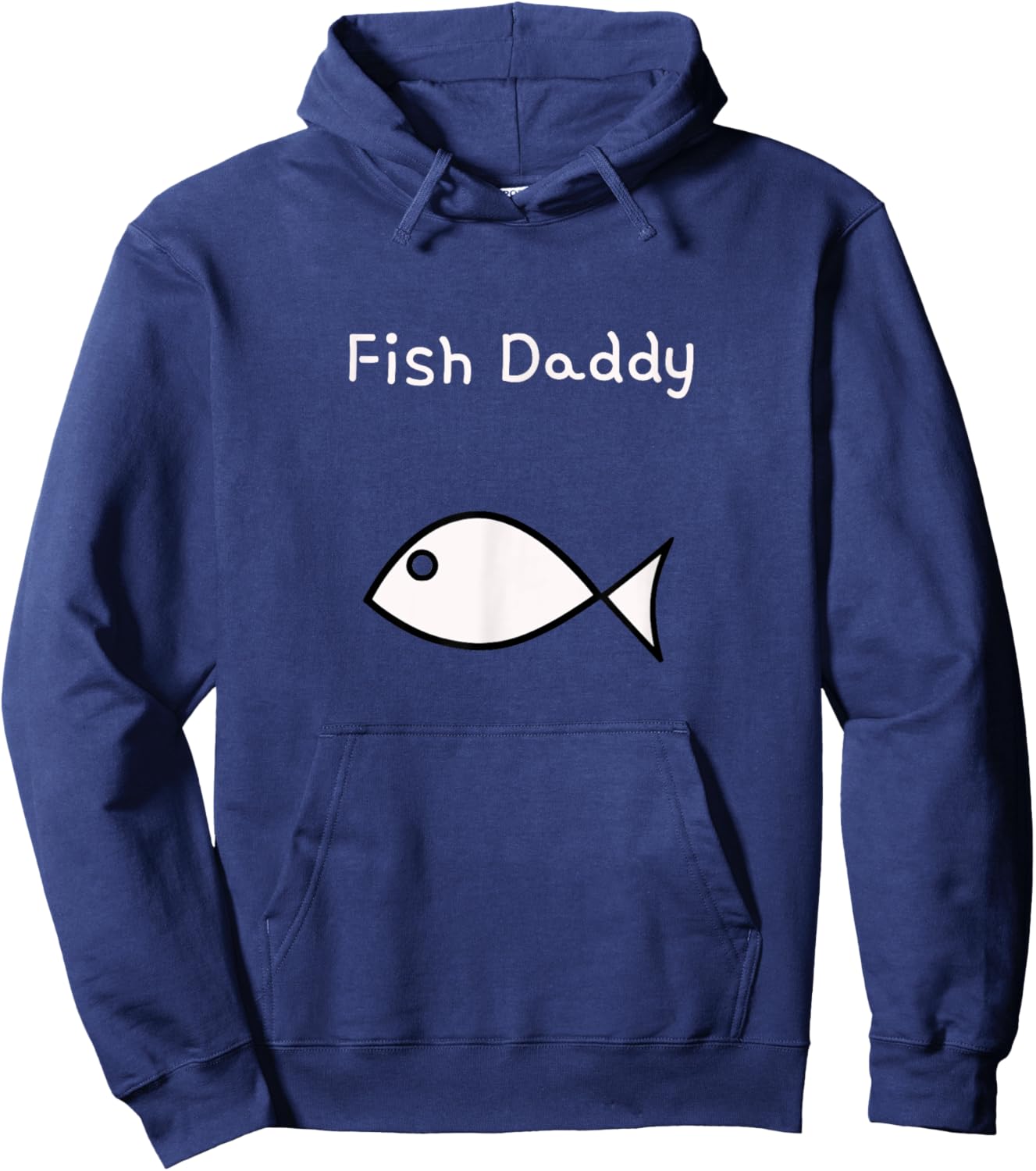 Fish Daddy Hoodie - Hoodie | Navy