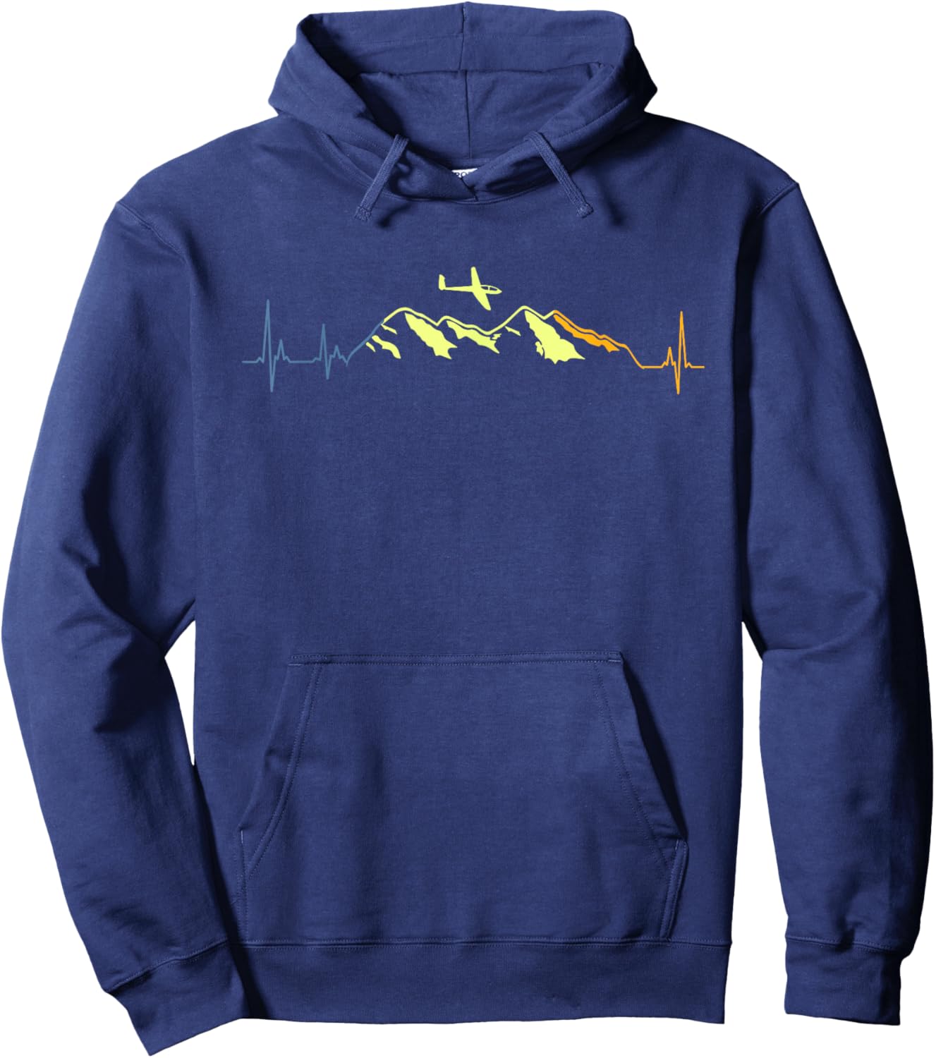 Glider pilots hobby pilot Glider Glider Hoodie - Hoodie | Navy